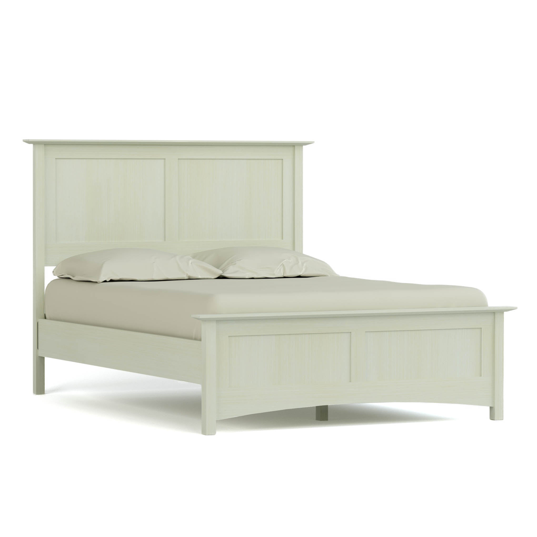 Gable Road Bed Frame - Sturdy Metal Platform Bed with Wooden Headboard - Perfect for Modern Bedrooms & Guest Rooms