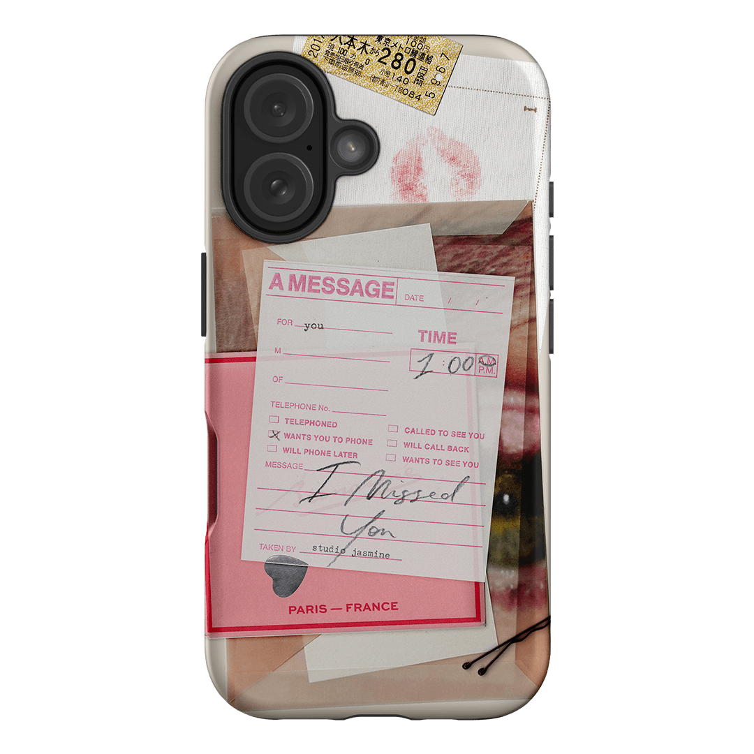 Stylish Missed Call Phone Case - Durable Protective Cover for iPhone & Android - Perfect for Work, Travel & Everyday Use
