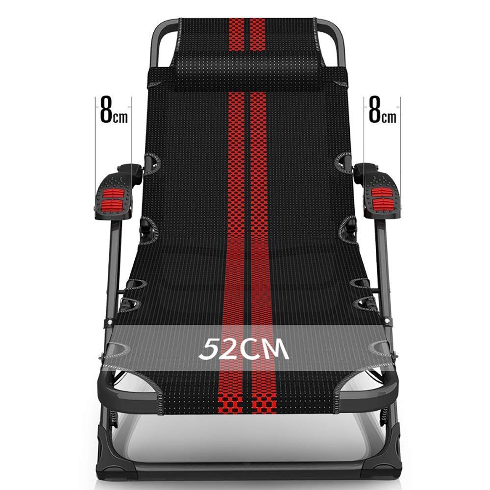 Premium Zero Gravity Reclining Chair - Heavy Duty 200kg Capacity, Portable Folding Design for Outdoor, Garden, Beach, Camping & Home Office Relaxation