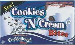 Delicious Cookies N Cream Bites 3.1oz Theater Box - Pack of 12 | Perfect for Movie Nights, Parties & Sweet Snacks