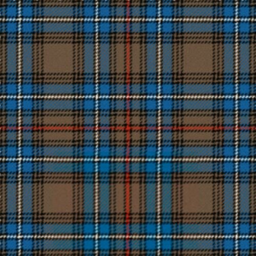 Authentic Cockburn Brown Ancient Tartan Scarf - Premium Wool Plaid Wrap for Men & Women - Perfect for Scottish Festivals, Weddings & Winter Fashion