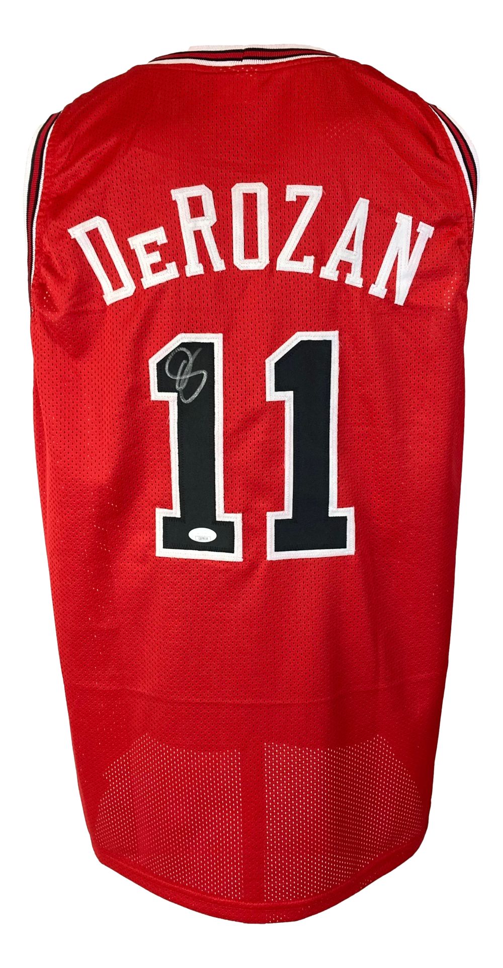 Authentic DeMar DeRozan Chicago Bulls Signed Red Basketball Jersey with JSA Certificate - Perfect for NBA Collectors, Sports Memorabilia Fans & Game Day Outfits