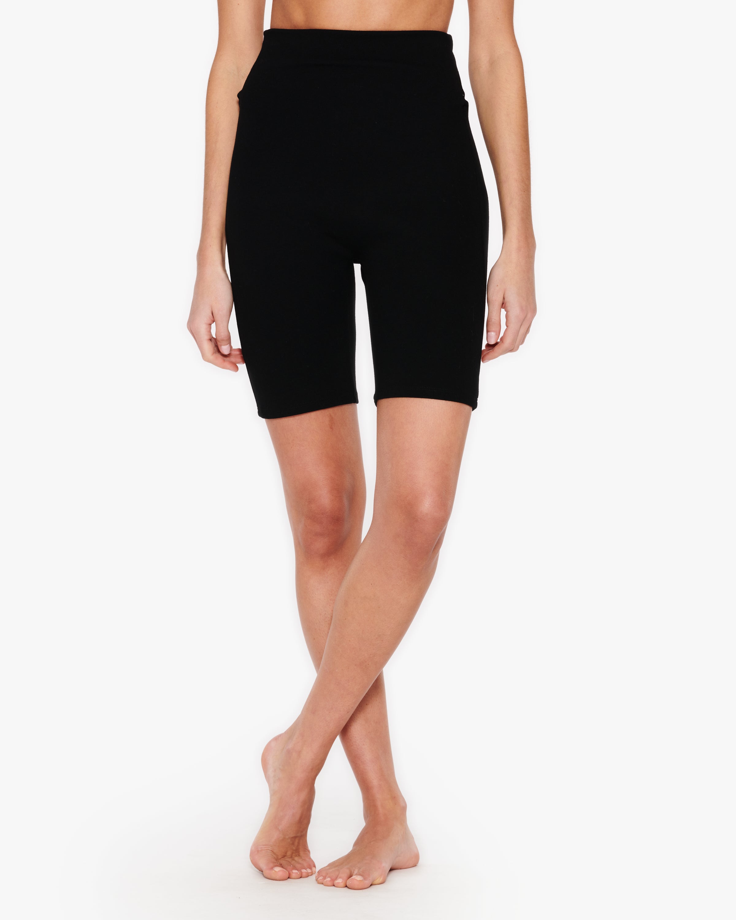 Leset Rio High Waist Biker Shorts for Women - Tummy Control Workout Shorts - Yoga, Running, Gym & Lounge Wear