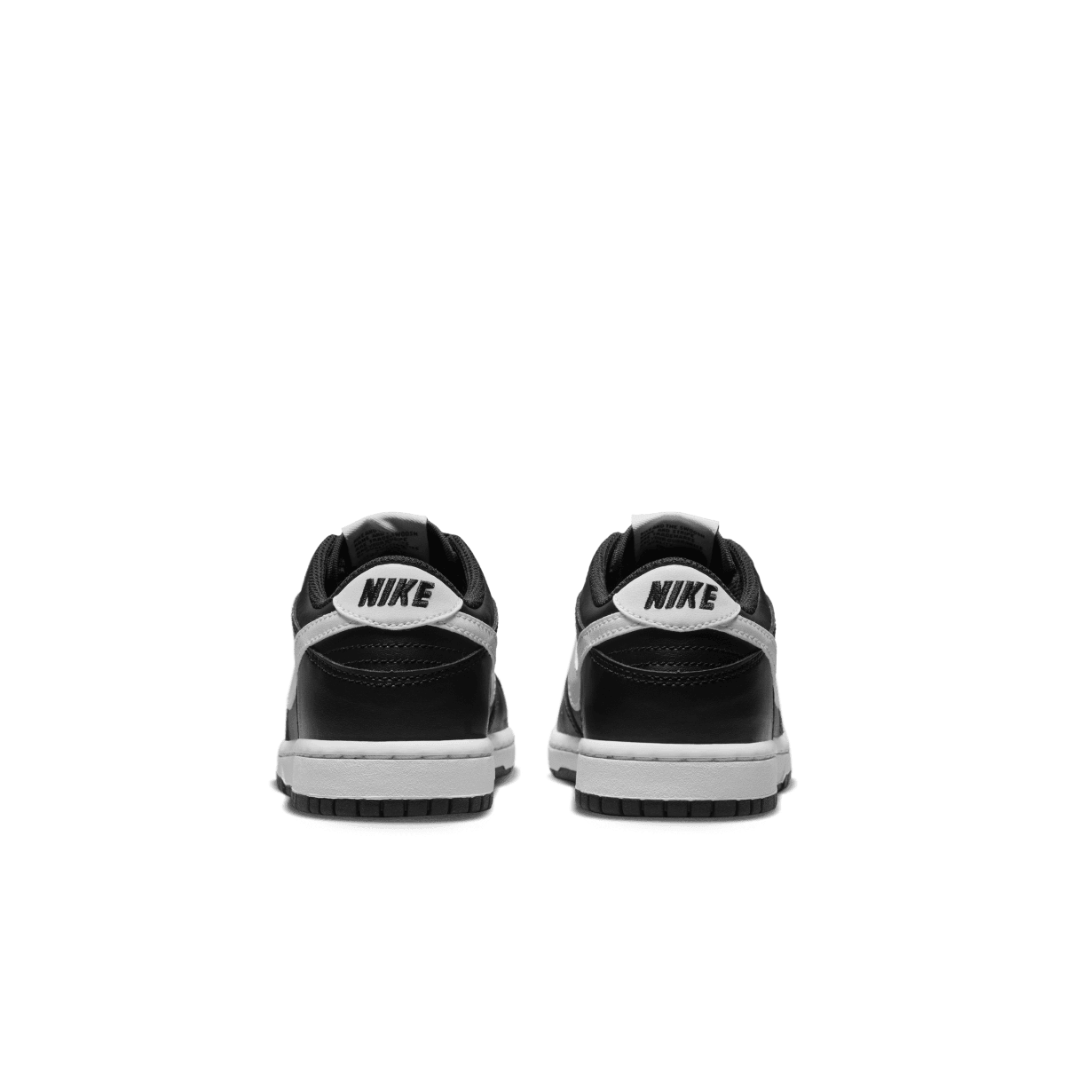 Nike Kids' Dunk Low 'Black Panda 2.0' Sneakers - Stylish & Comfortable Basketball Shoes for Boys & Girls - Perfect for School, Sports & Casual Wear