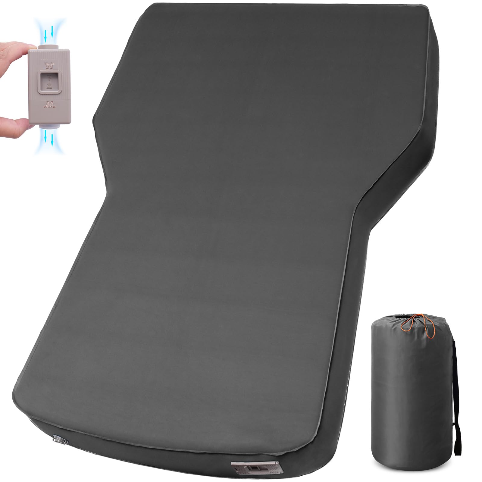 **Tesla Model Y Camping Air Mattress with Built-in Electric Pump - 3.93