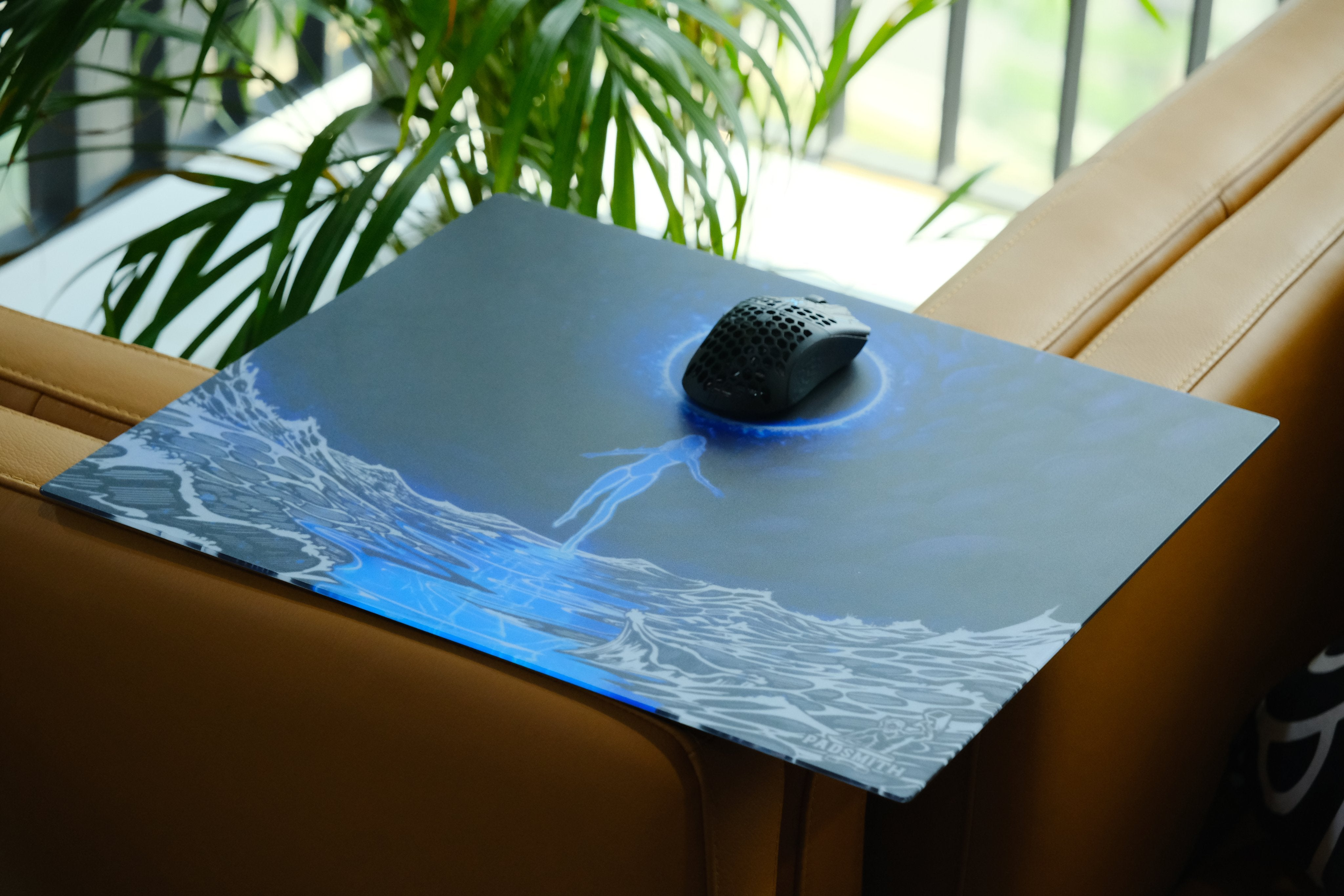Padsmith Empress Blue - High-Speed Gaming Mouse Pad with Smooth Glide Surface for PC & Laptop - Perfect for FPS, MOBA, and Esports Gaming