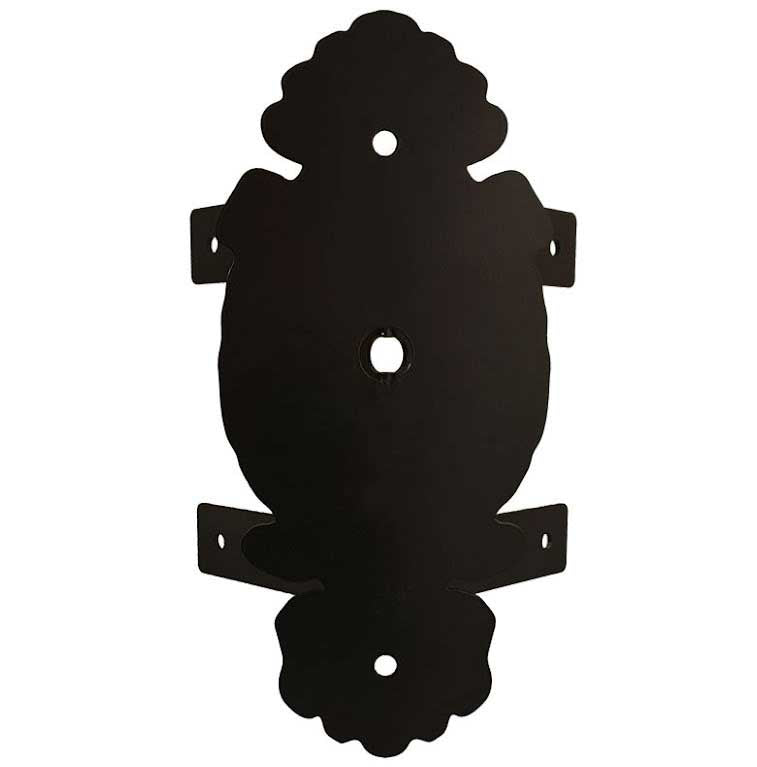 Black Wrought Iron Candle Holder for Church Altar - Elegant Home Decor for Weddings, Parties & Religious Ceremonies