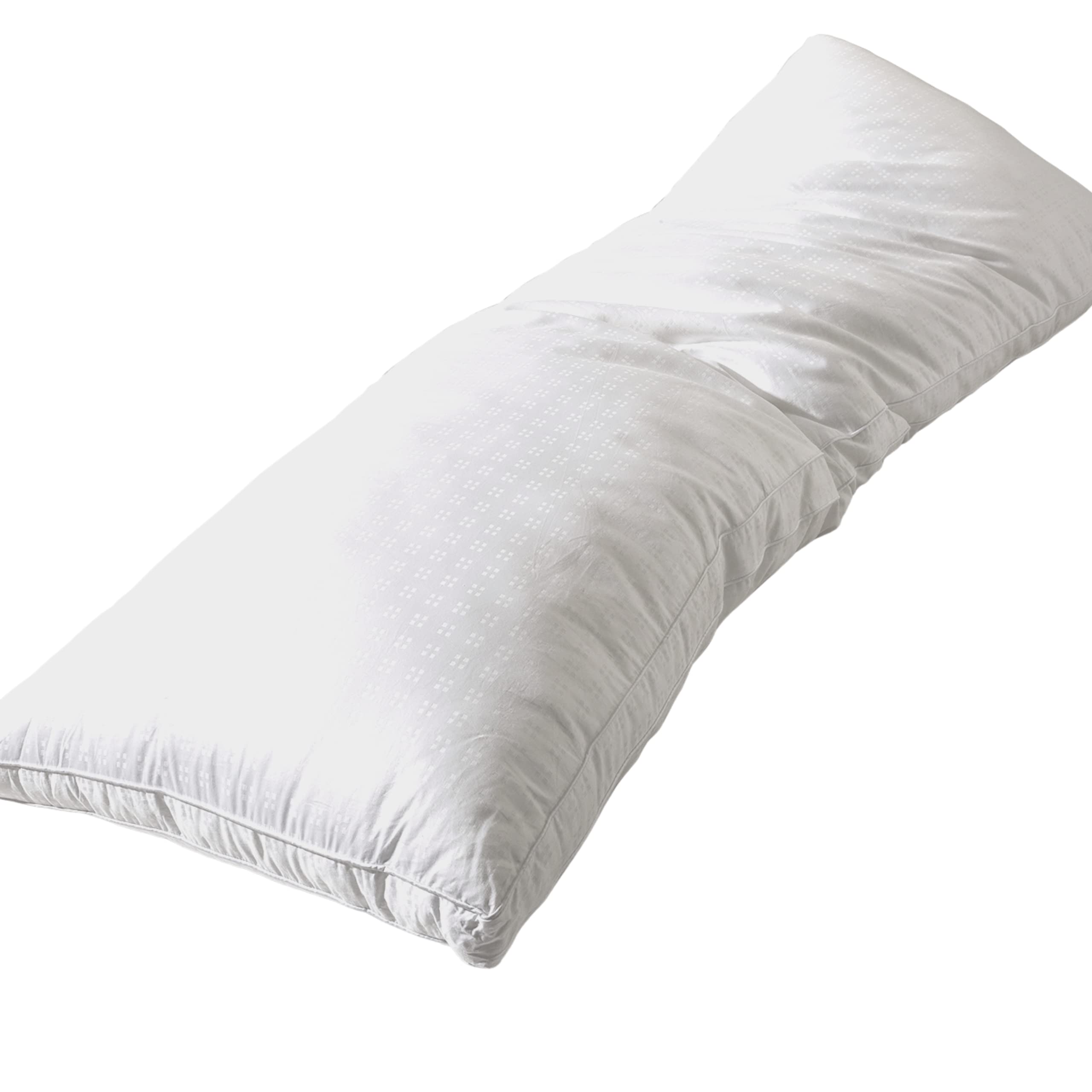 Luxury Hotel-Style Body Pillow - 20x55 Inches, Ultra Soft & Comfortable, 300 Thread Count - Relieves Neck & Back Pain - Perfect for Home, Office, or Travel Use