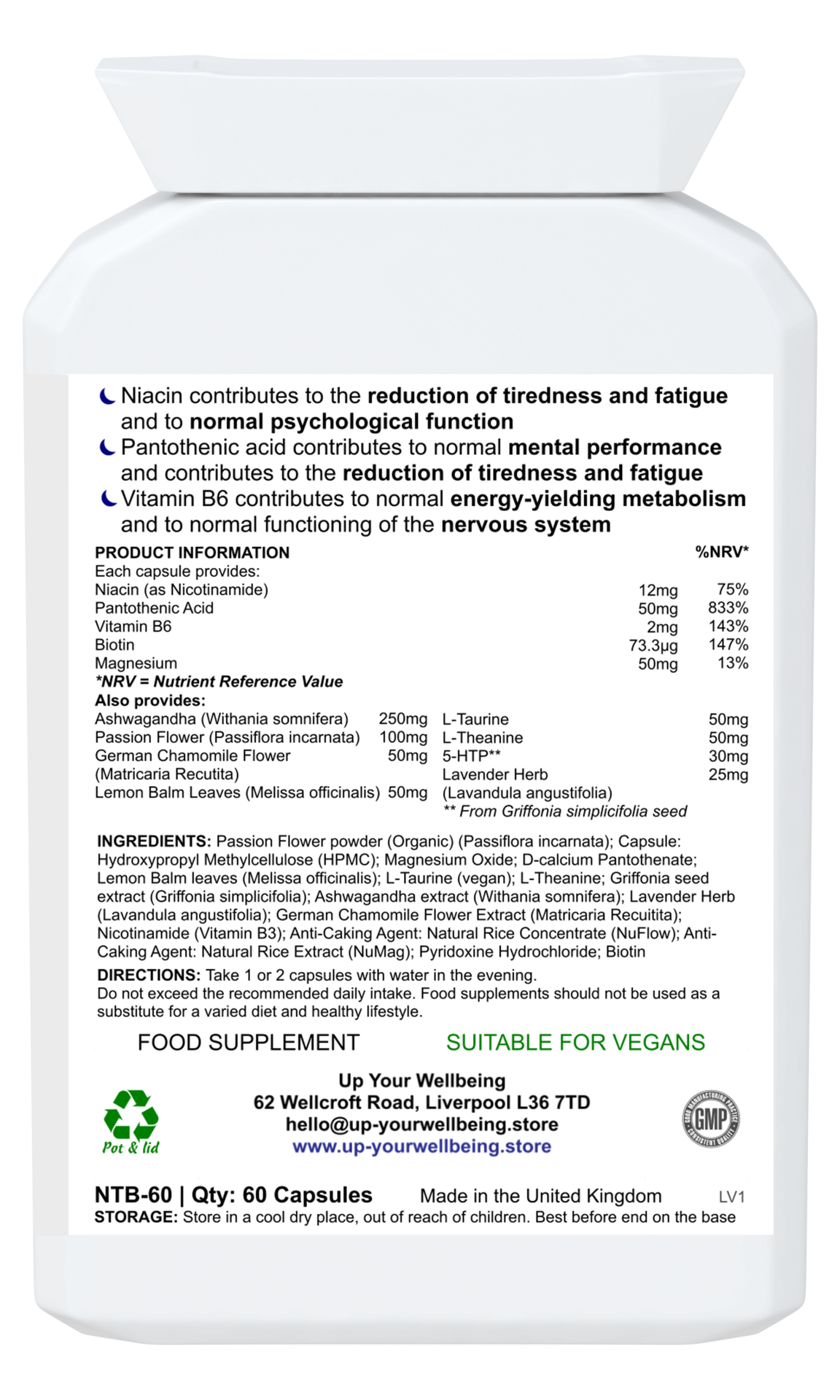 Rest Refresh - Premium Relaxation & Sleep Aid | Natural Stress Relief & Better Sleep | Perfect for Home, Office & Travel