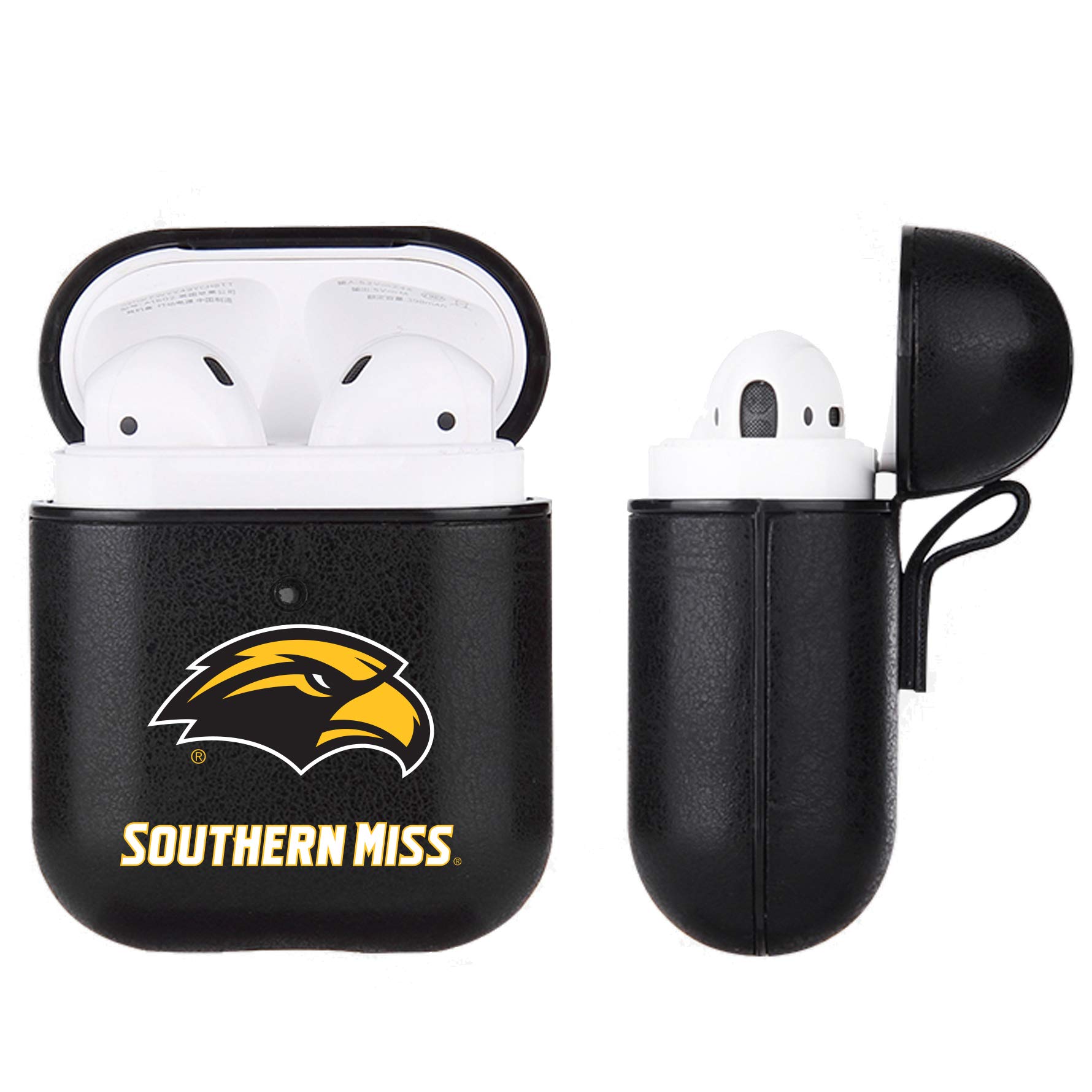 NCAA Leather Case for Apple AirPods - Durable Protection for Sports Fans