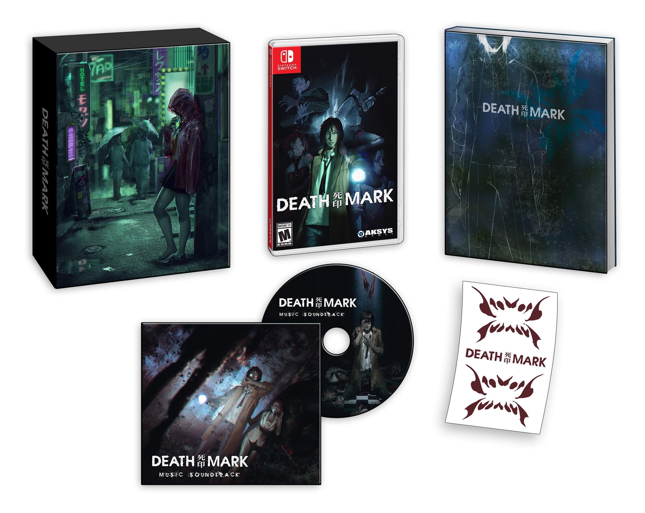 Spirit Hunter: Death Mark Limited Edition for Nintendo Switch - Horror Adventure Game for Thrilling Home & Travel Gaming