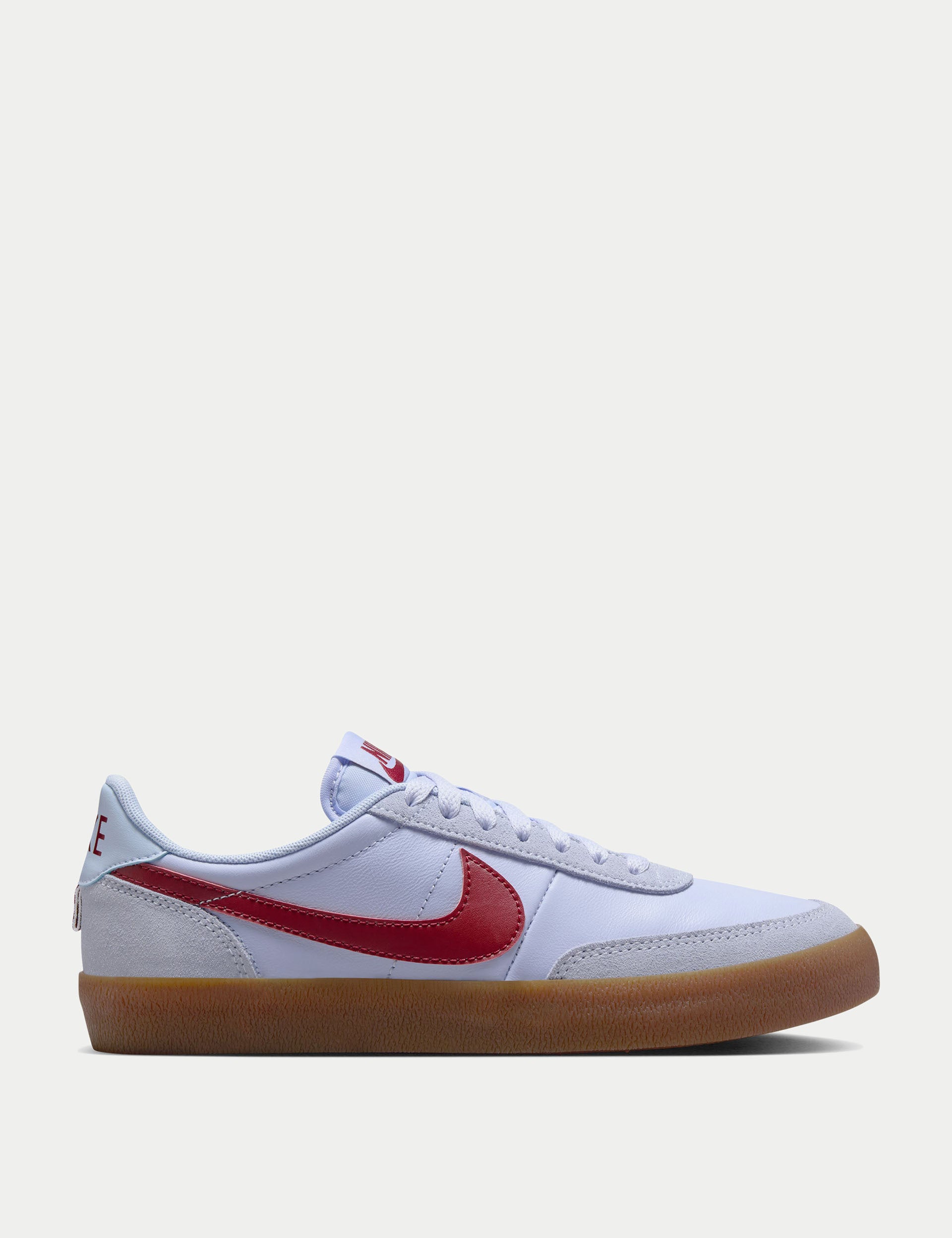 Nike Killshot 2 Leather Sneakers - Royal Tint/Gum Medium Brown/White/Team Red | Classic Court Shoes for Men | Perfect for Casual Wear, Office & Street Style