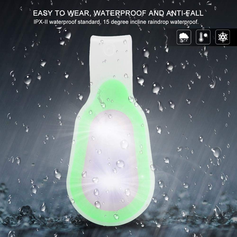 Best Running Safety Light - LED Night Running Lamp with Low Energy Consumption, Durable & Waterproof for Jogging, Cycling, Hiking - Perfect for Backpack, Vest & Outdoor Activities