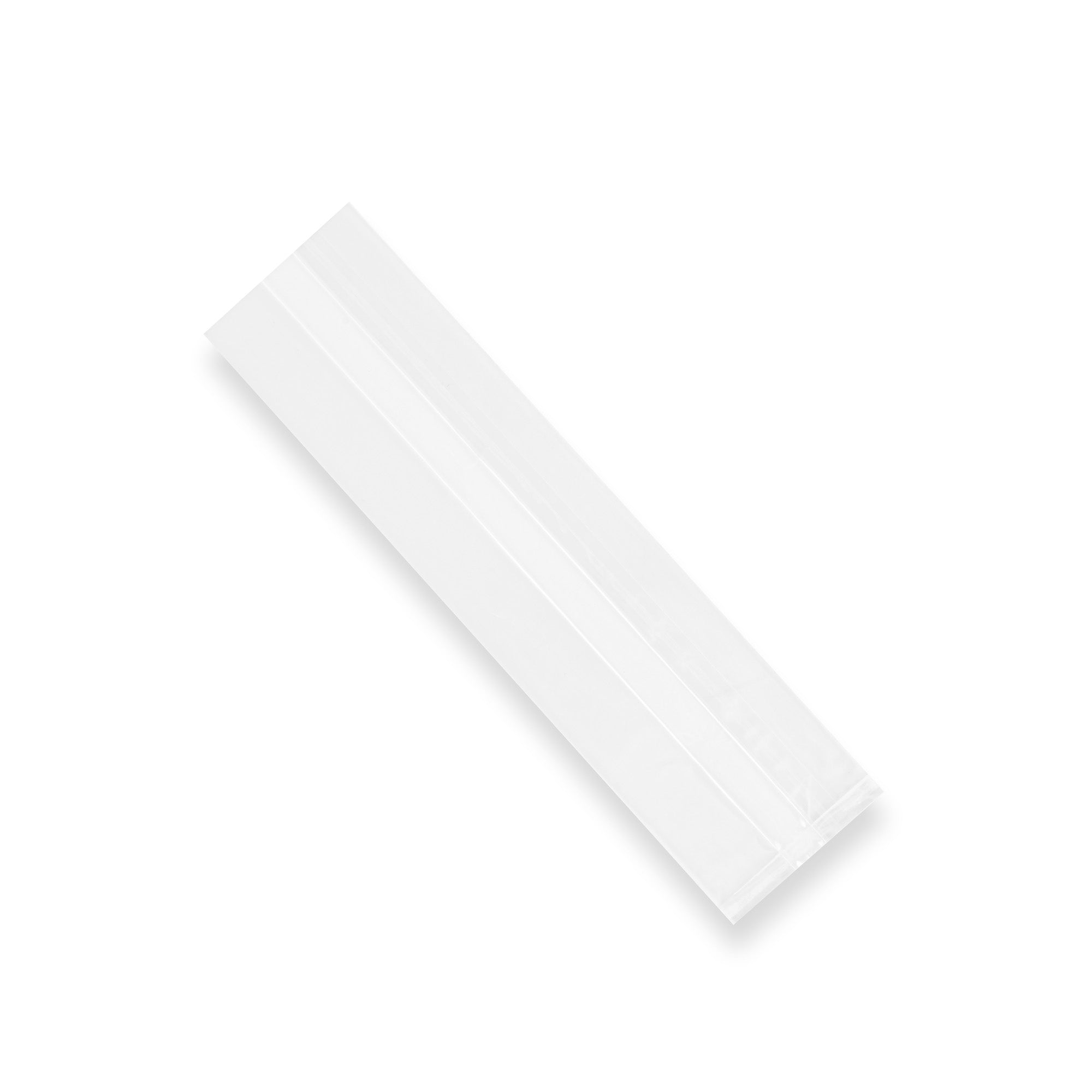 Clear Plastic Gusset Bags - High Clarity, Heat Sealable, 2.5