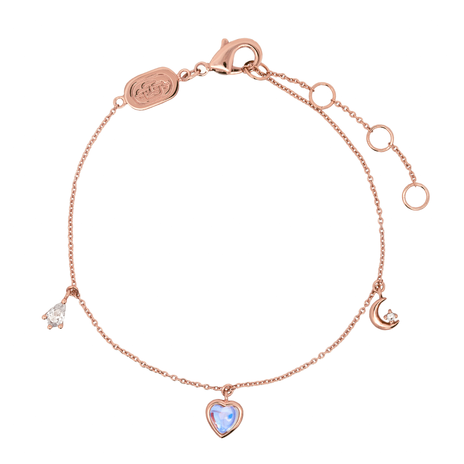 Rose Gold Azura Bracelet for Women - Elegant Adjustable Fashion Jewelry Gift for Birthday, Anniversary & Special Occasions | Perfect for Parties, Weddings & Everyday Wear