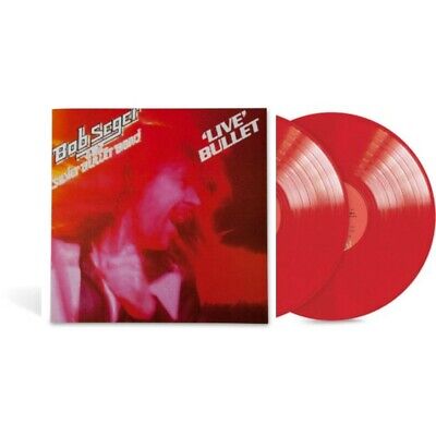 Bob Seger 'Live Bullet' Opaque Red Vinyl LP - Limited Edition Rock Music Record for Collectors & Audiophiles - Perfect for Home Listening, Parties & Music Enthusiasts