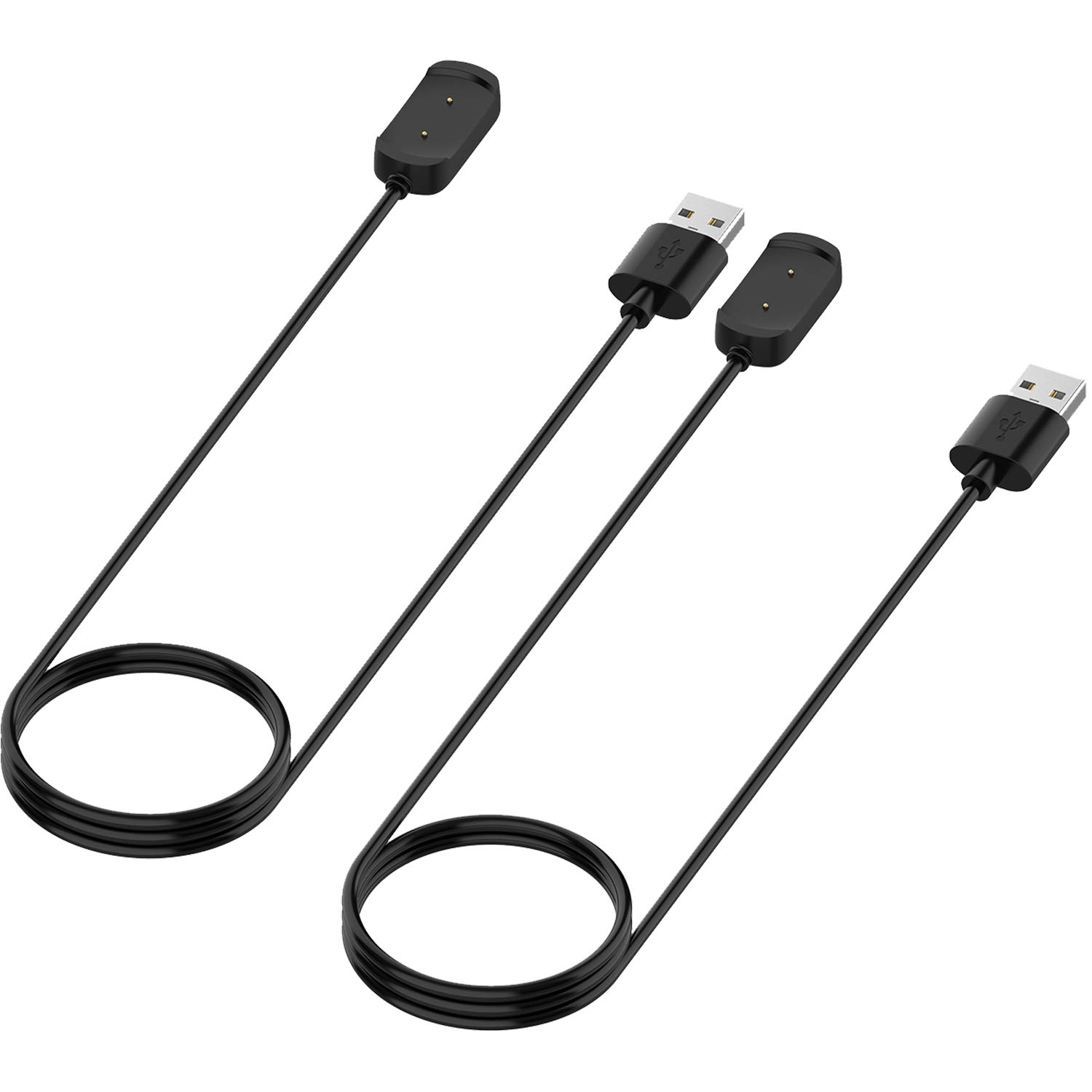 2 Pack Charger Cable for Amazfit T-Rex Watch - Replacement Charging Dock Compatible with Amazfit GTR & GTS Smartwatches | Perfect for Home, Office & Travel Use