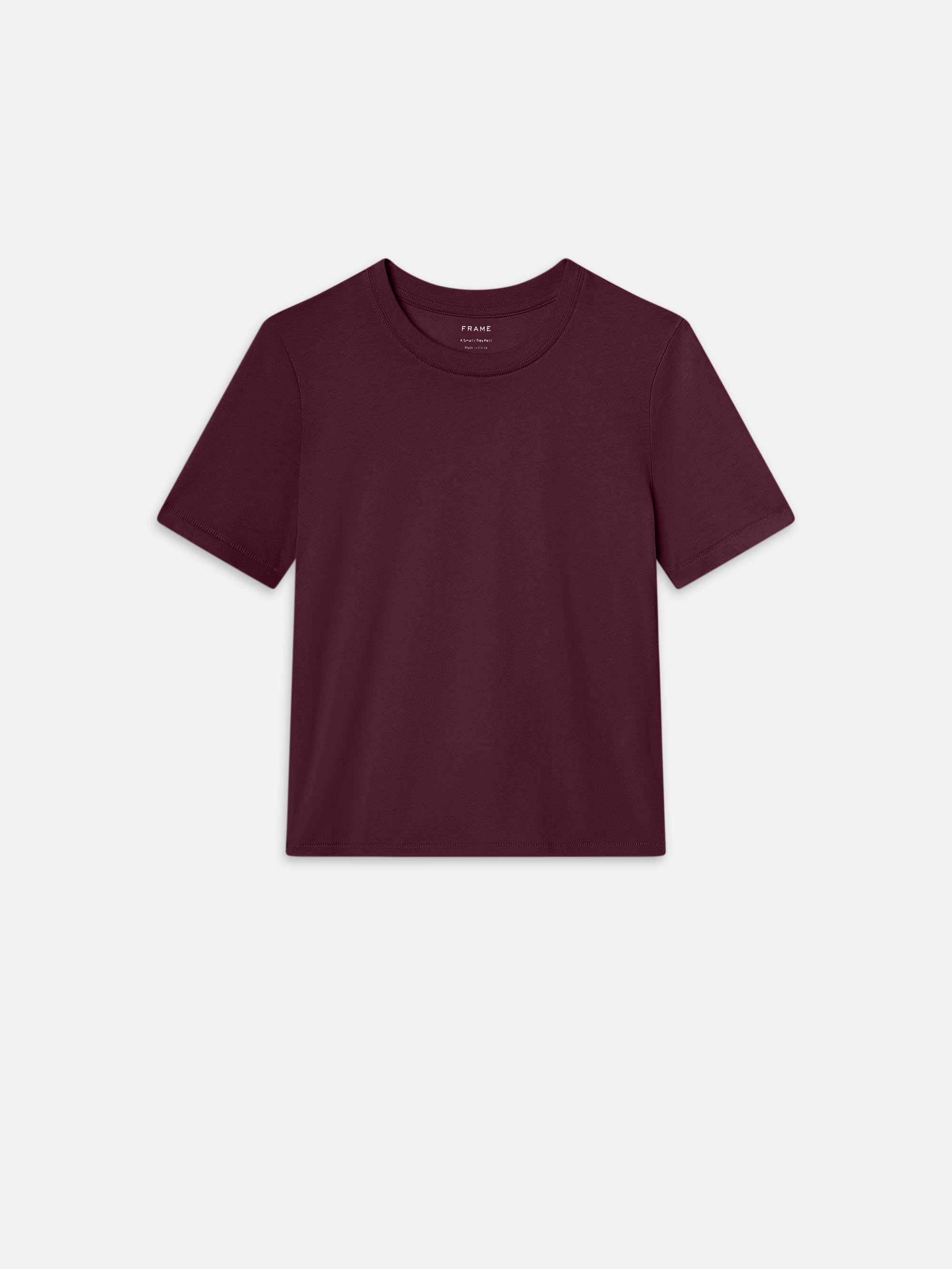 Soft Baby Tee for Infants - Burgundy Cotton Short Sleeve Shirt | Perfect for Playtime, Family Outings & Photo Shoots