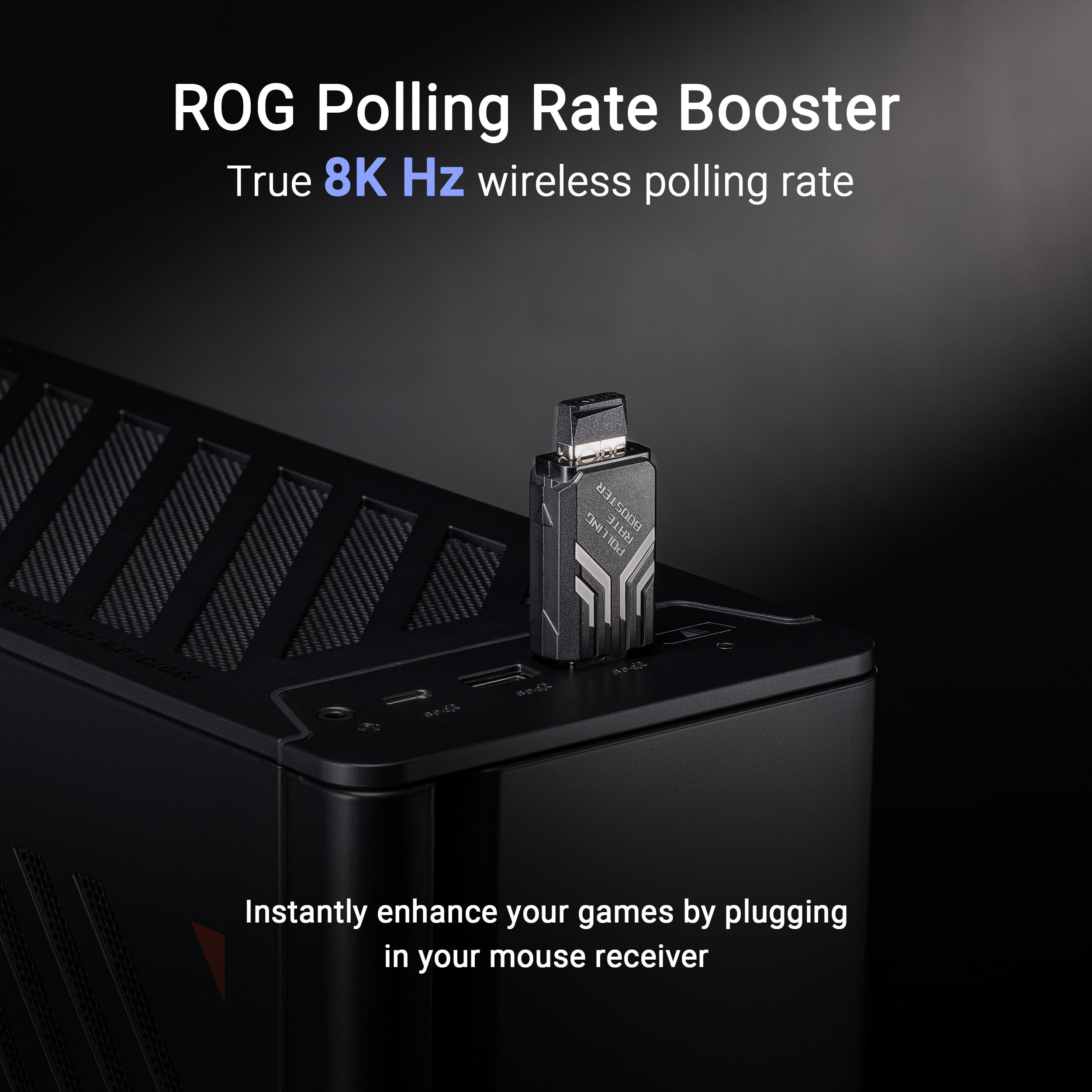 ASUS ROG Harpe Ace Extreme Wireless Gaming Mouse - Carbon Fiber Design, 47g Ultra Lightweight, 42K DPI AimPoint Pro Optical Sensor, Optical Micro Switches, ROG Polling Rate Booster - Perfect for Esports, FPS Gaming, and Professional Competitive Play (Black)