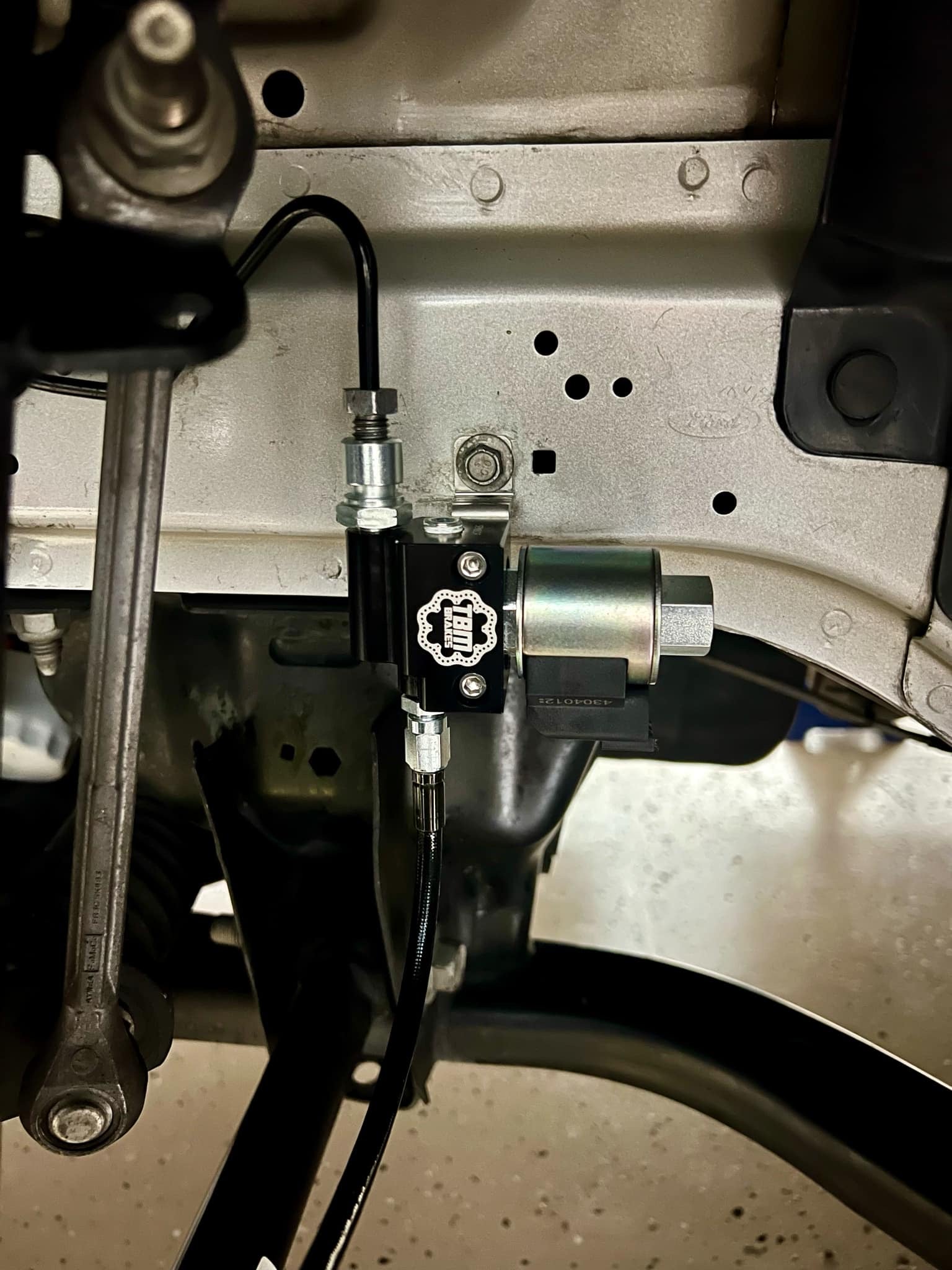 2015-2024 Ford Mustang S550/S650 Dual Line Lock Brake Kit with Brackets - Performance Upgrade for Drag Racing & Track Use
