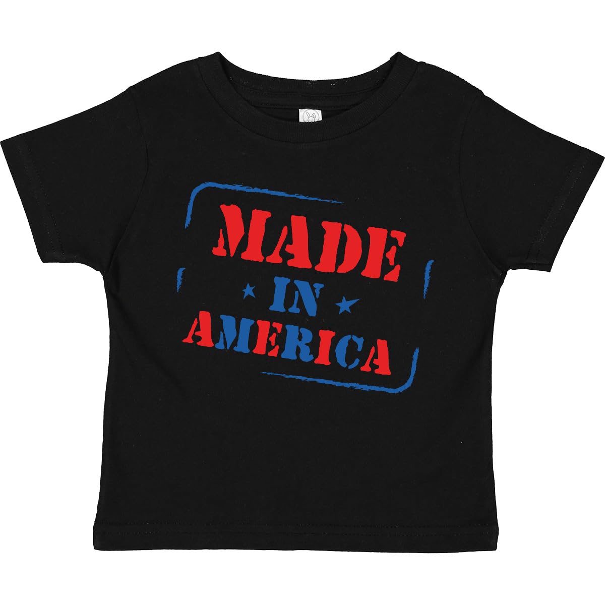 Inktastic Made in USA Toddler T-Shirt - Soft Cotton Kids Tee for Boys & Girls - Perfect for Playdates, Daycare & Family Outings
