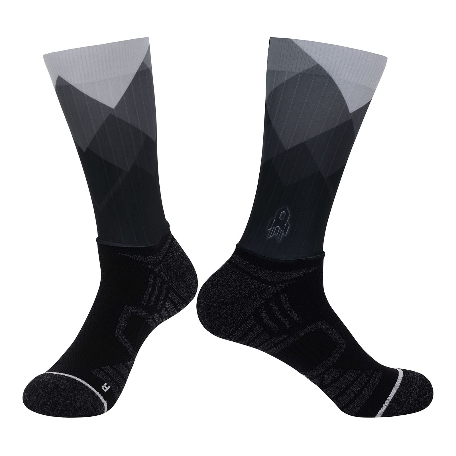 LA ROQUETTE Performance Compression Socks for Running, Travel & Recovery - 20-30 mmHg Gradient Support for Athletes & Nurses - Improve Circulation & Reduce Swelling (Best for Running, Flying & Long Work Shifts)