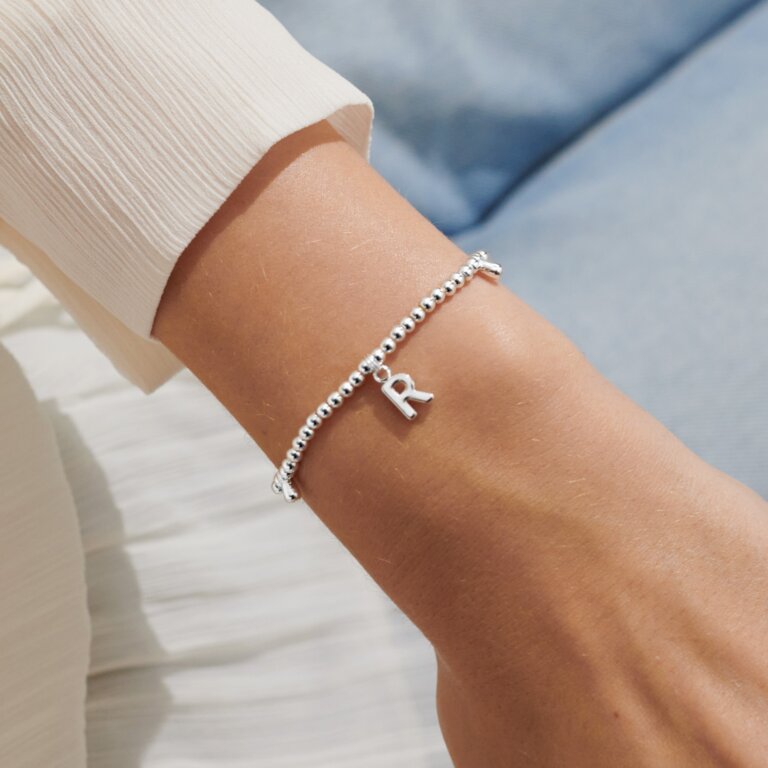 Joma Jewelry Alphabet 'R' Bracelet - Stylish Initial Letter Charm Bracelet for Women, Perfect Gift for Birthday, Anniversary & Everyday Wear