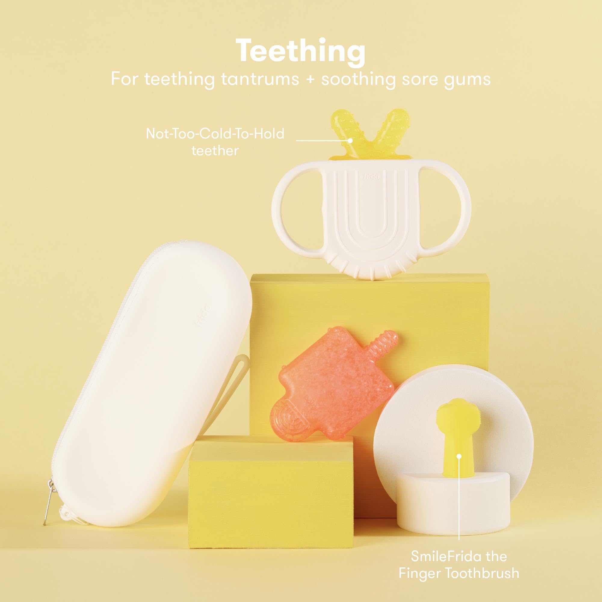 Frida Baby Ultimate Baby Care Kit - Newborn & Infant Essentials Gift Set with Wellness, Sick Day, Gas Relief, Grooming Tools & Teething Toys | Perfect Baby Shower Gift & Daily Care Solution