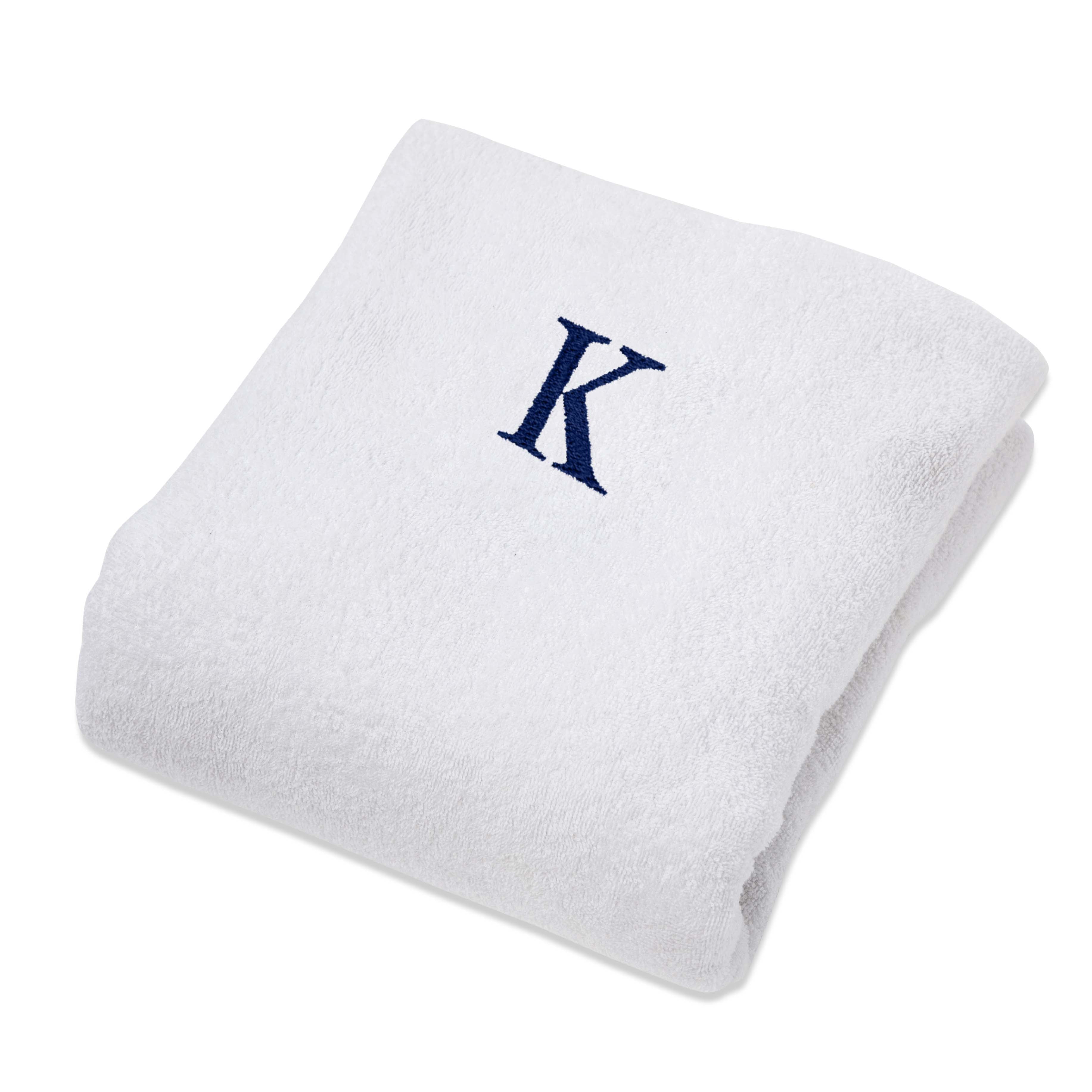 Custom Monogrammed Cotton Terry Chaise Lounge Slipcover - Waterproof Outdoor Patio Furniture Cover for Poolside, Garden & Deck Protection