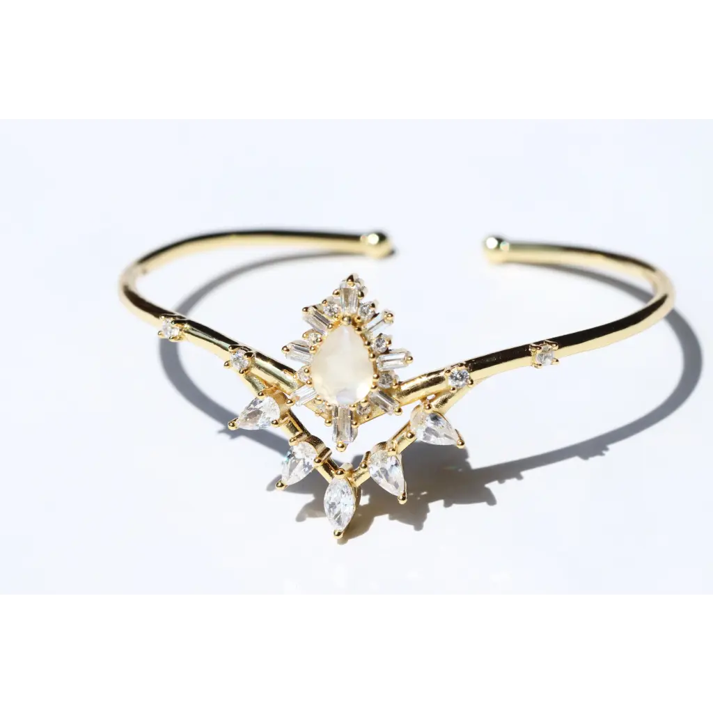 Alice Bangles - 18K Gold Plated Women's Bracelets for Everyday Wear & Special Occasions | Elegant Stackable Jewelry for Gifts & Parties