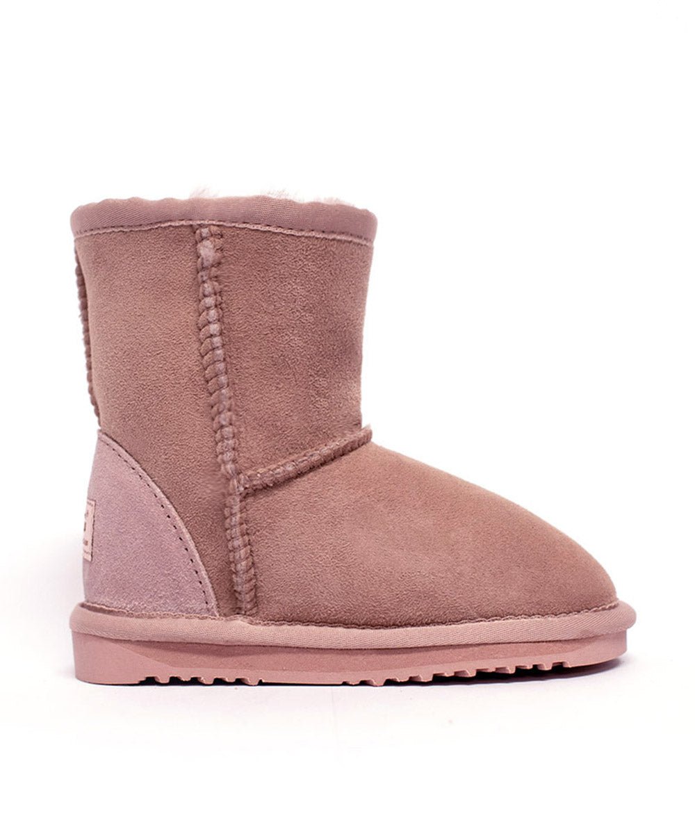 Kids UGG Classic Short Boots - Warm & Cozy Winter Boots for Girls & Boys - Perfect for Snow Days, School & Outdoor Play