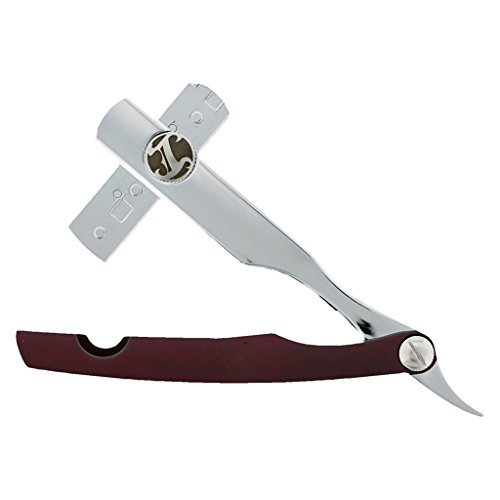 Burgundy Scale on Chrome Razor