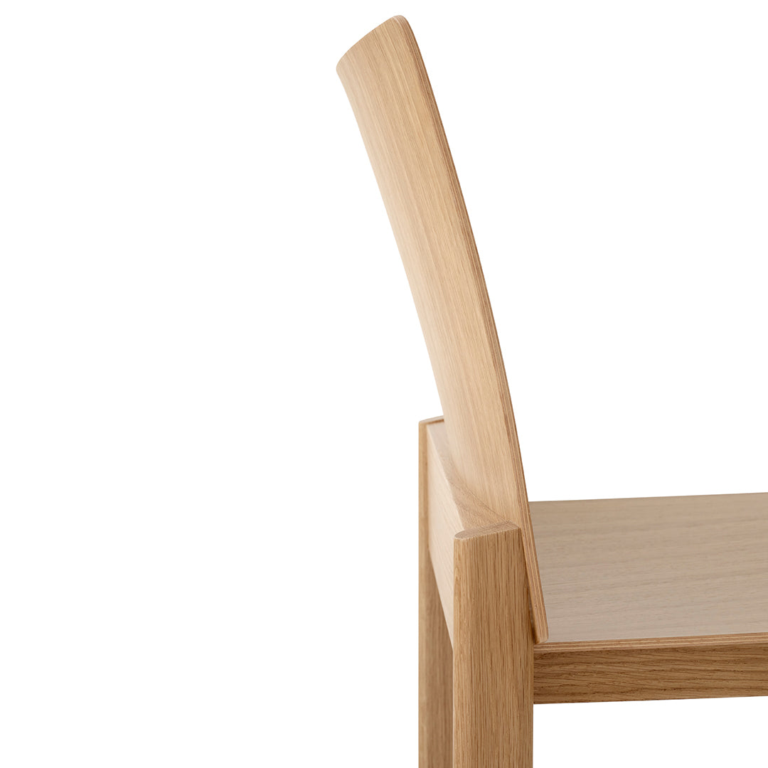 Allwood AV35 Side Chair - Stackable Dining Chair for Kitchen, Restaurant & Office - Modern & Comfortable Seating Solution
