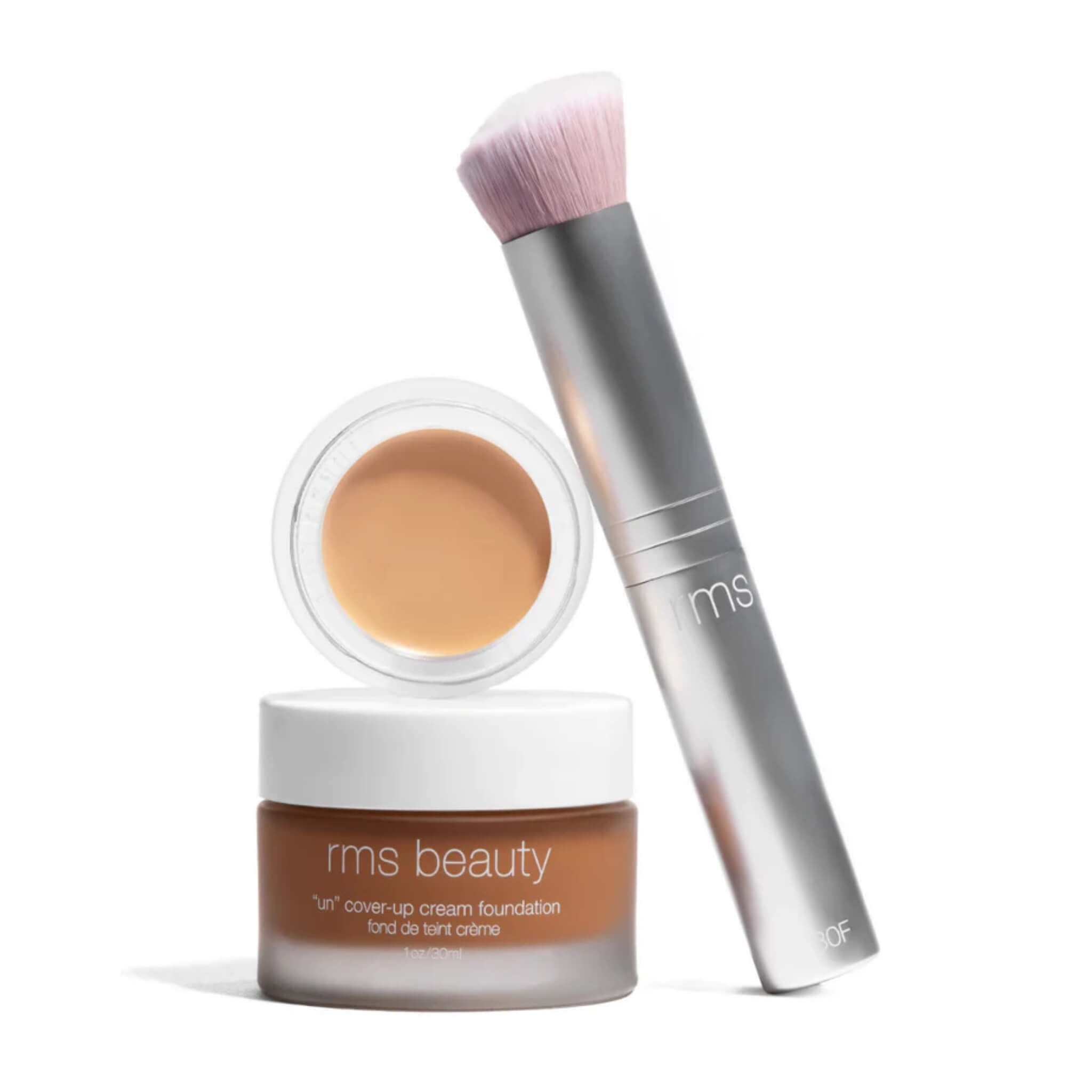 Skin2Skin Foundation Brush - Professional Makeup Brush for Flawless Liquid & Powder Foundation Application | Perfect for Everyday Makeup, Contouring & Airbrush Finish