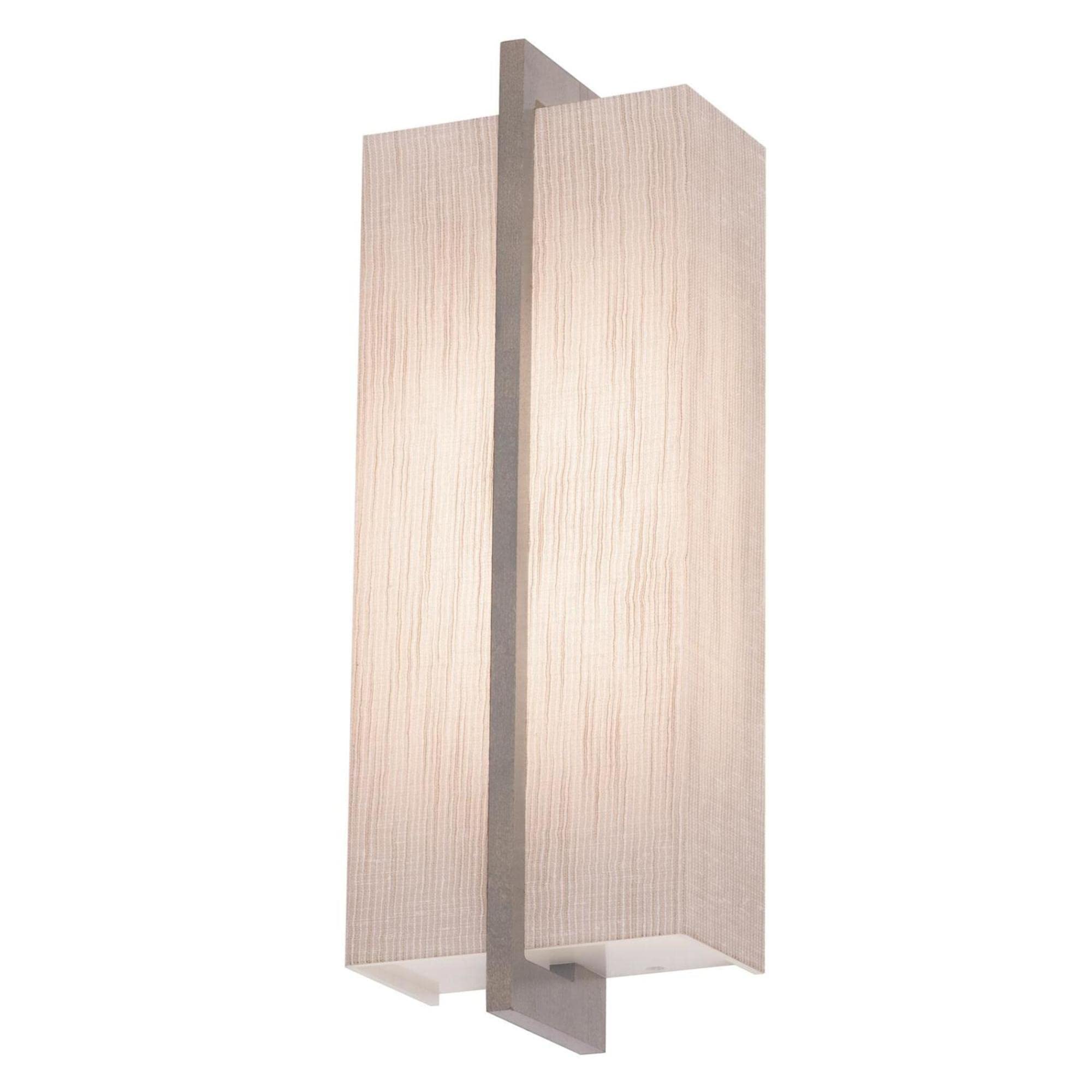 AFX Lighting APS051314LAJUDWG-JT Apex Wall Sconce - Weathered Grey Finish with Natural Jute Shade - Perfect for Bedroom, Living Room, and Hallway Lighting Decor