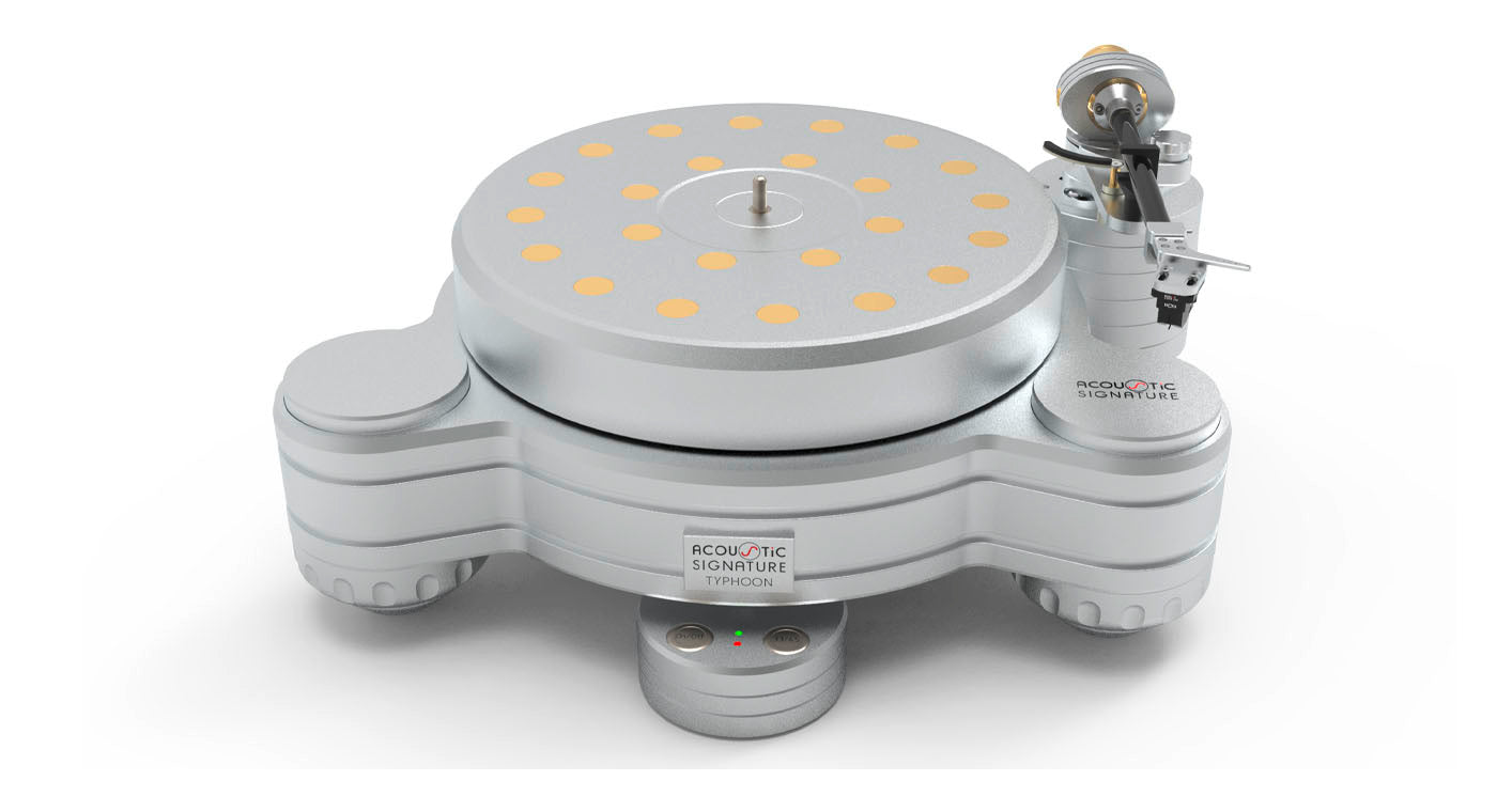Acoustic Signature Typhoon NEO High-End Turntable - Audiophile Vinyl Record Player (Demo & Floor Sample Sale) - Perfect for Home Audio Systems & Music Listening Rooms