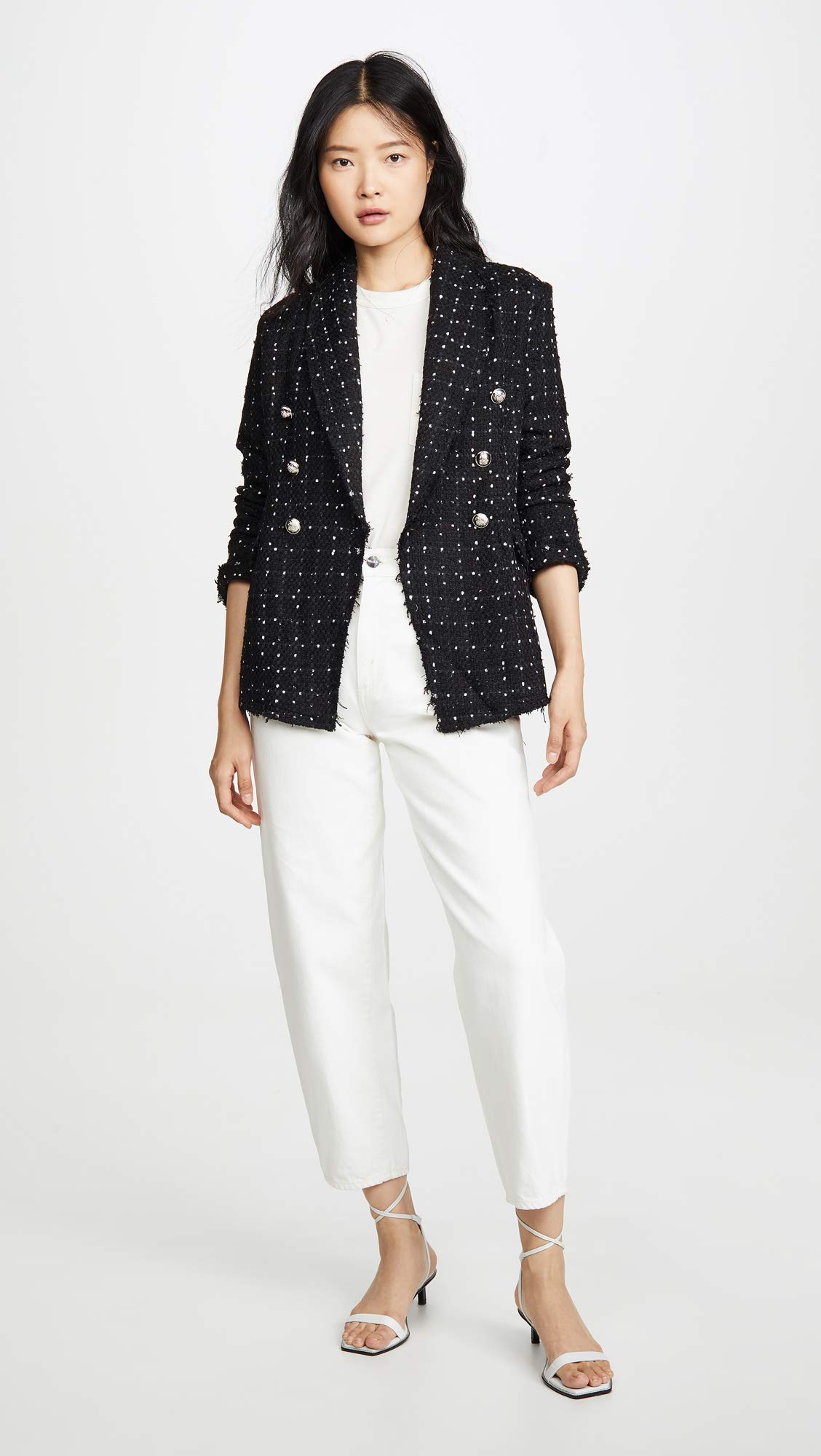 Women's Kendall Blazer Jacket - Elegant Tailored Fitted Office Wear for Business Women | Perfect for Work, Interviews & Professional Events
