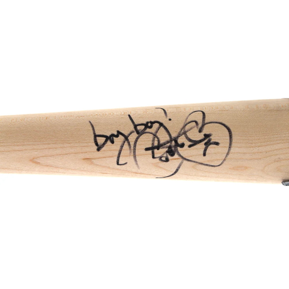 Mick Foley Cactus Jack Autographed WWE WWF Barbed Wire Baseball Bat - Signed Collectible with IGM COA - Perfect for Wrestling Fans & Memorabilia Displays
