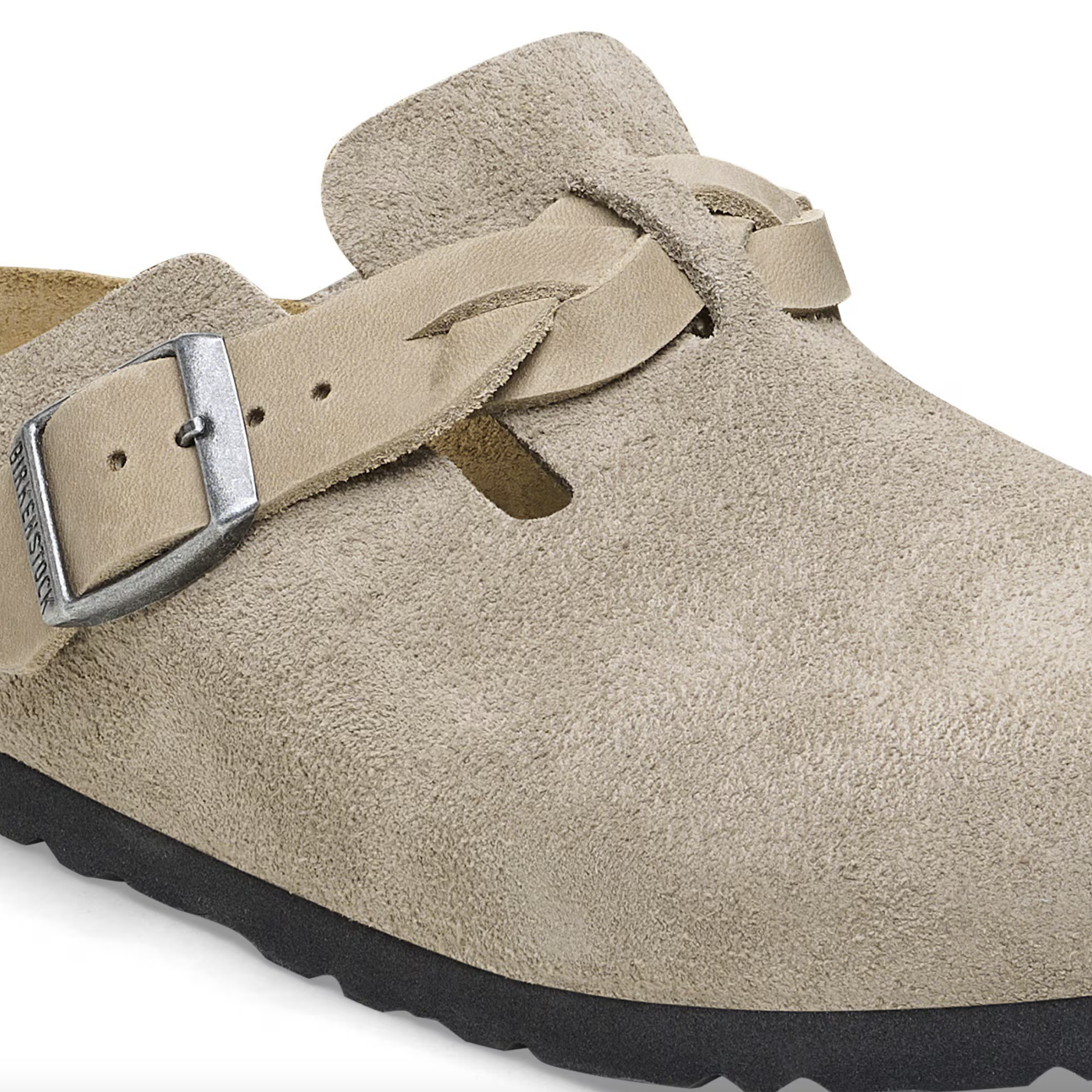 Birkenstock Women's Boston Braided Suede Leather Clogs - Comfortable Slip-On Shoes for Women | Perfect for Home, Office & Casual Wear