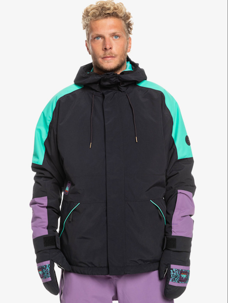 Quiksilver Radicalo Jacket 2023 - Waterproof Windbreaker for Men & Women | Skiing, Snowboarding & Outdoor Adventures
