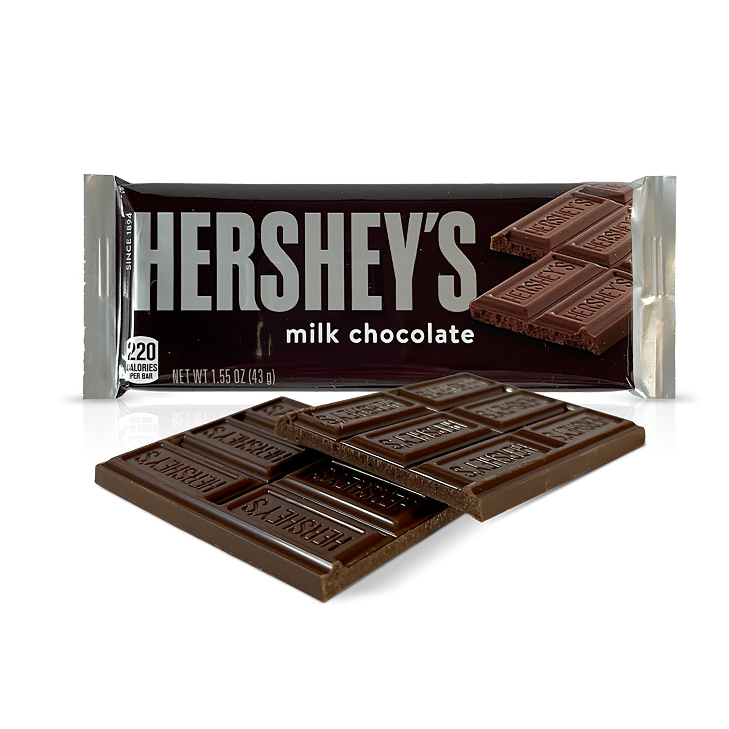 Hershey's Milk Chocolate Bars - 36 Count Bulk Box | Individually Wrapped for Parties, Gifts & Snacking