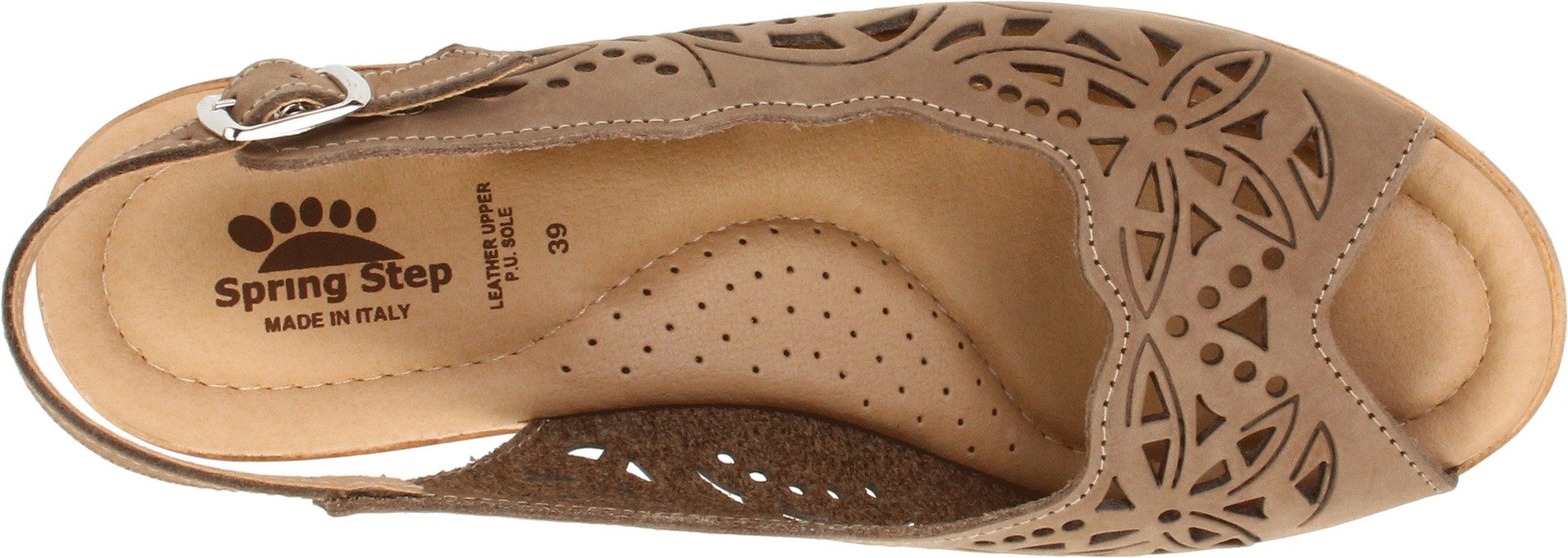 Spring Step Women's Orella Slingback Sandal - Comfortable Summer Casual Shoes for Walking, Beach & Outdoor Activities