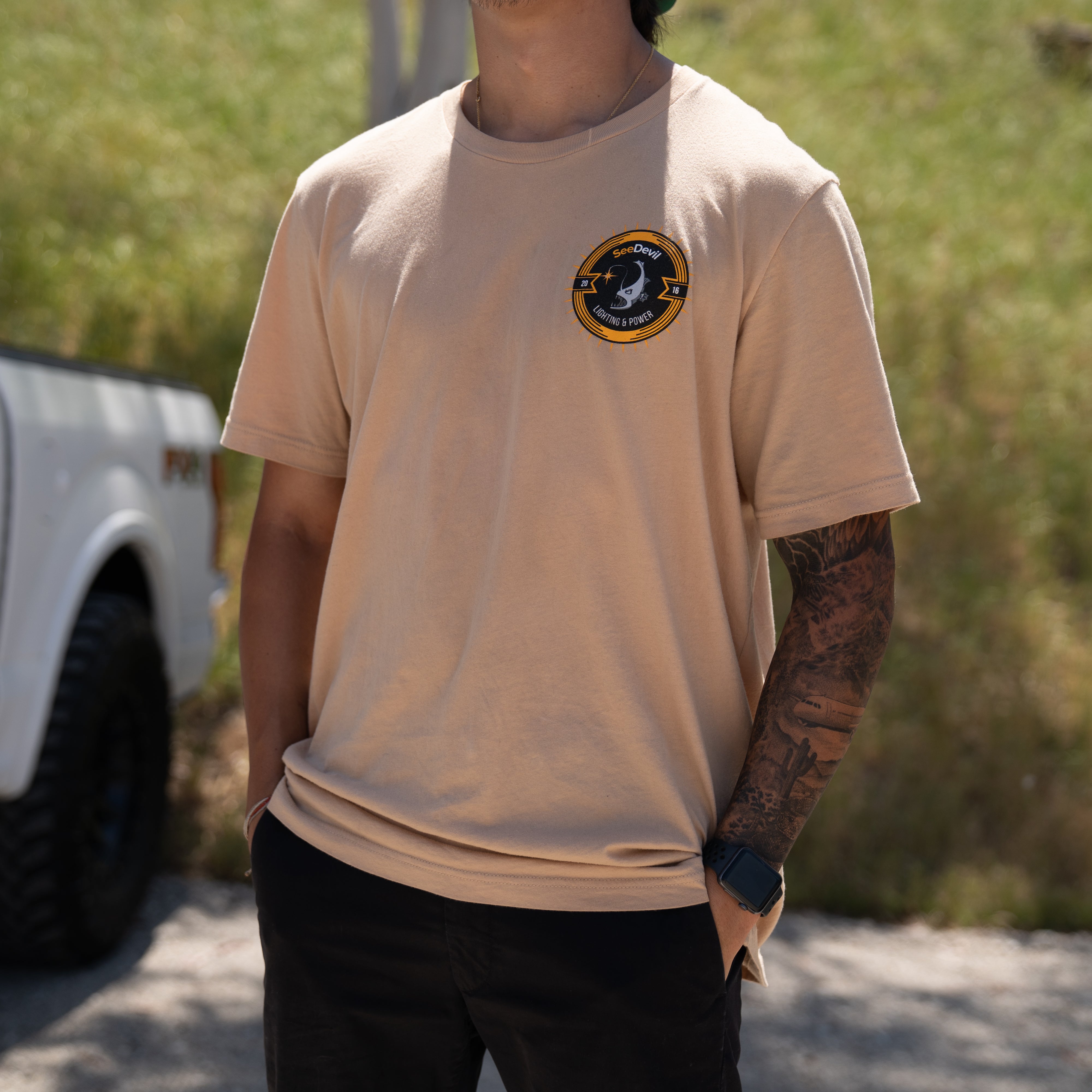 SD Badge T-Shirt - Comfortable & Stylish Graphic Tee for Casual Wear, Street Fashion & Everyday Outfits