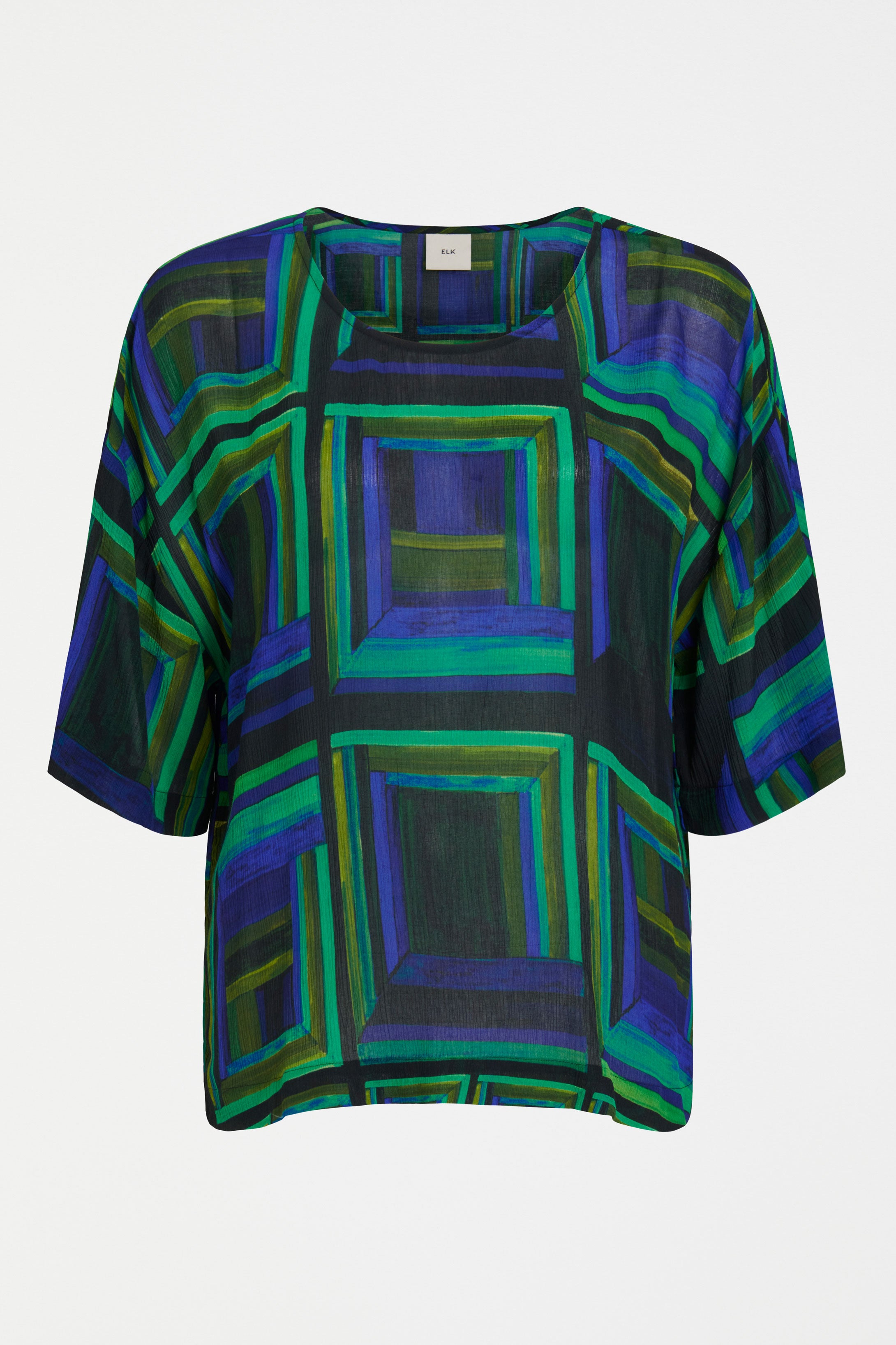 ELK Soma Top Salone Print - Stylish Women's Floral Blouse for Casual Wear & Summer Outfits | Perfect for Office, Dates & Vacation