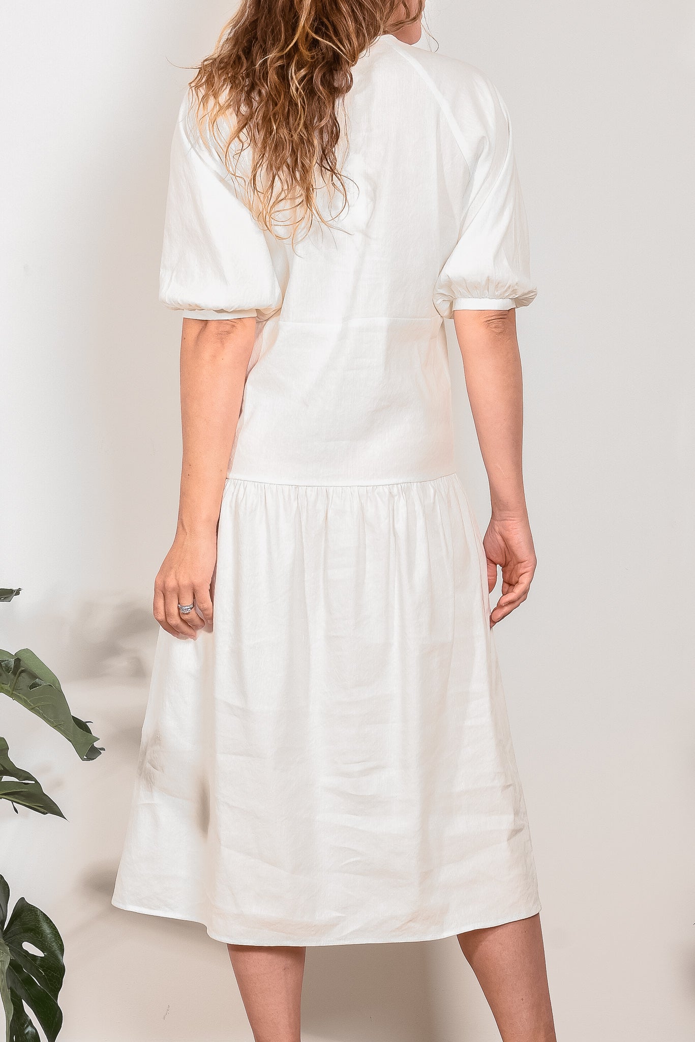 Sophie Tier Linen Dress for Women - Flowy Summer Maxi Dress with Adjustable Straps | Perfect for Beach Vacations, Brunch Dates & Boho Chic Outfits