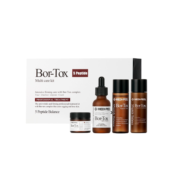 Medi Peel Bor Tox Multi Care Kit - Anti-Aging & Hydrating Skincare Set for Glowing Skin | Perfect for Daily Routine & Night Care
