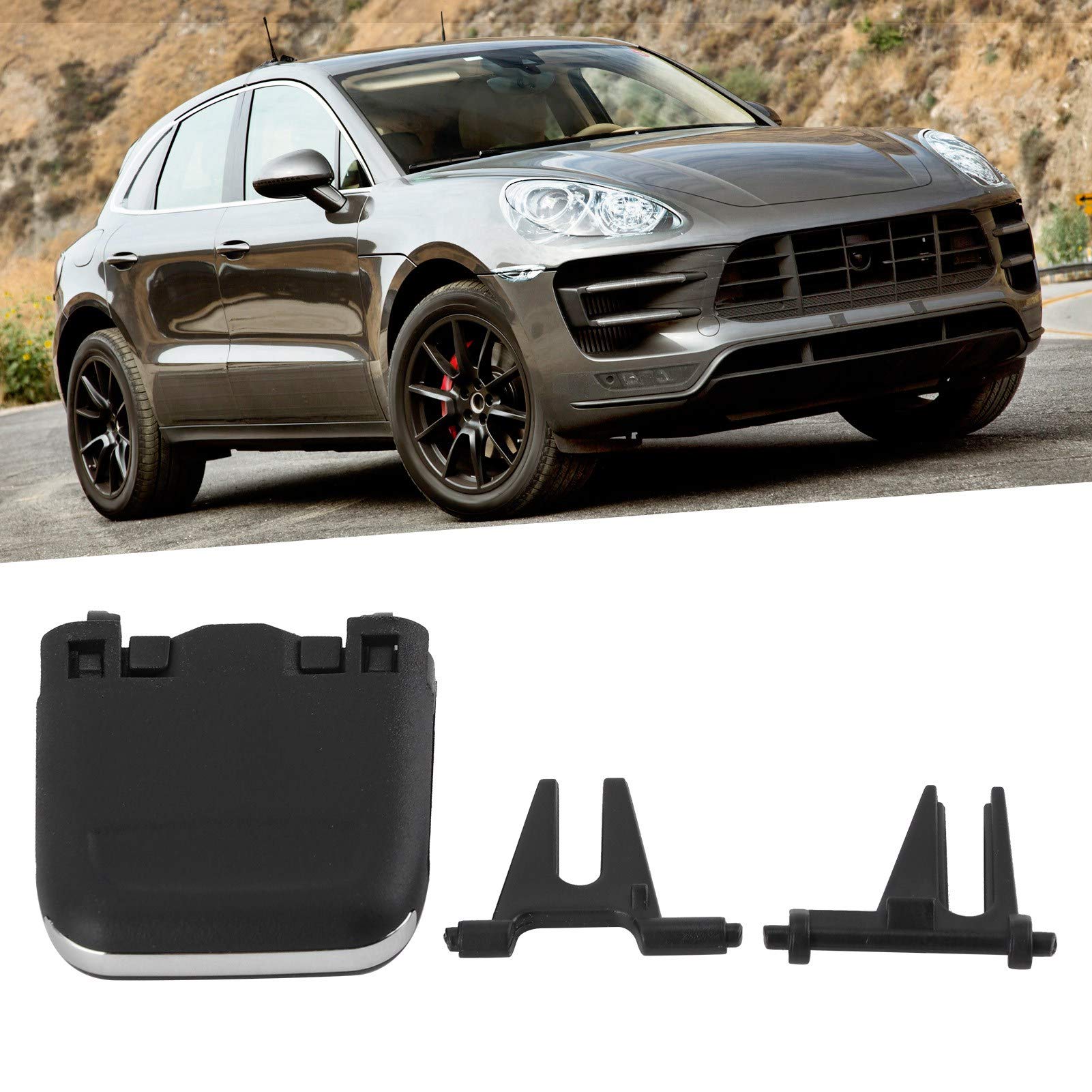 Porsche Macan (2015-2018) AC Vent Clip Repair Kit - Air Conditioning Vent Outlet Tab Replacement for Dashboard Side Front Vents - Fix Broken Airflow Direction Control