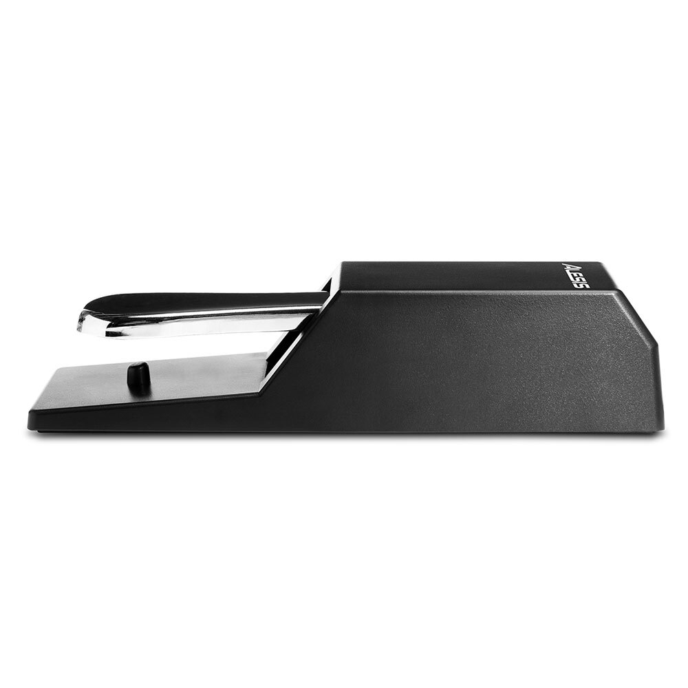 Alesis Piano Style Sustain Pedal for Digital Keyboards - Durable Metal Footswitch for Piano Players & Music Producers - Perfect for Home Studios, Live Performances & Music Practice