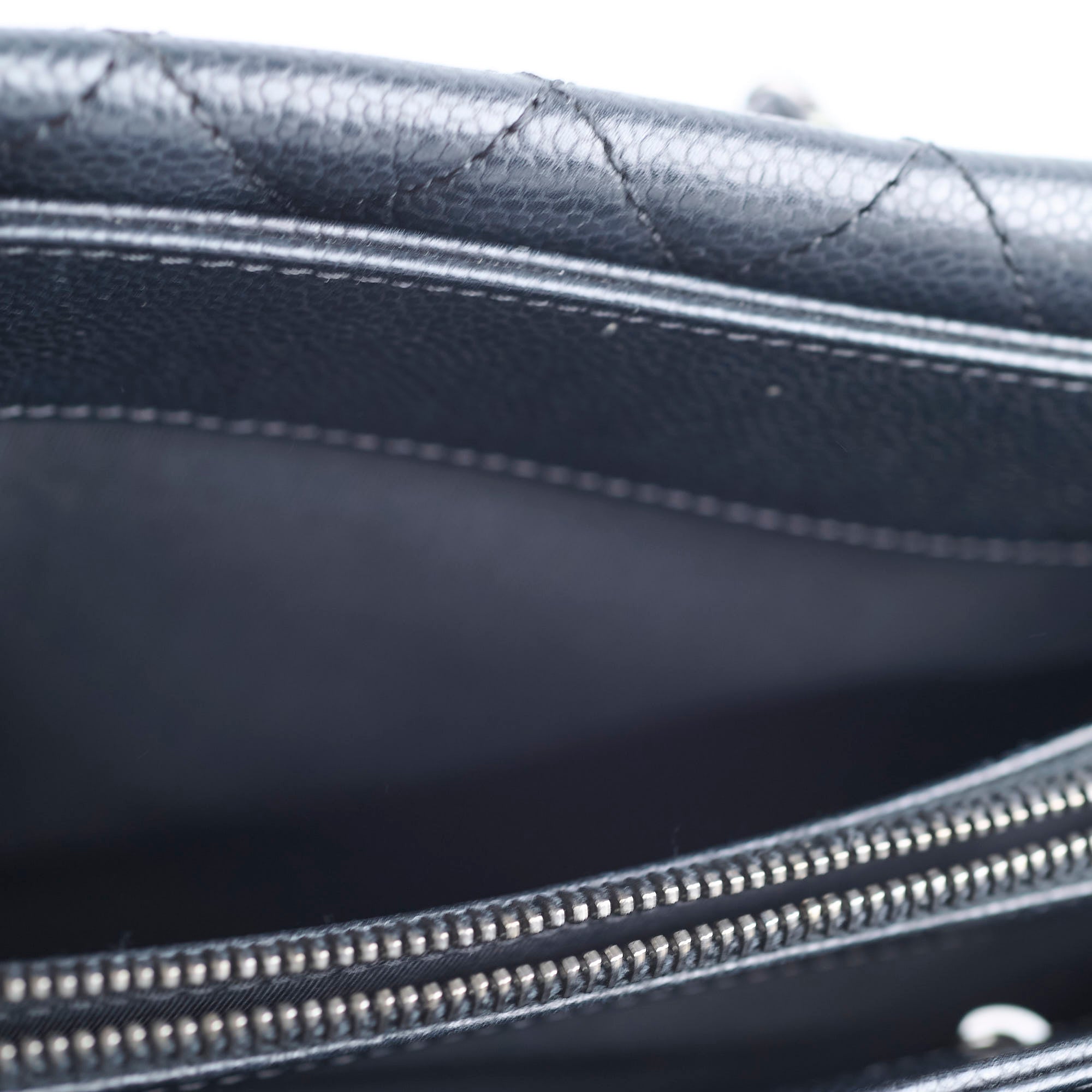 Chanel Caviar Leather City Shopping Tote Bag - Black (2023 Collection) | Luxury Designer Handbag for Women, Work & Travel