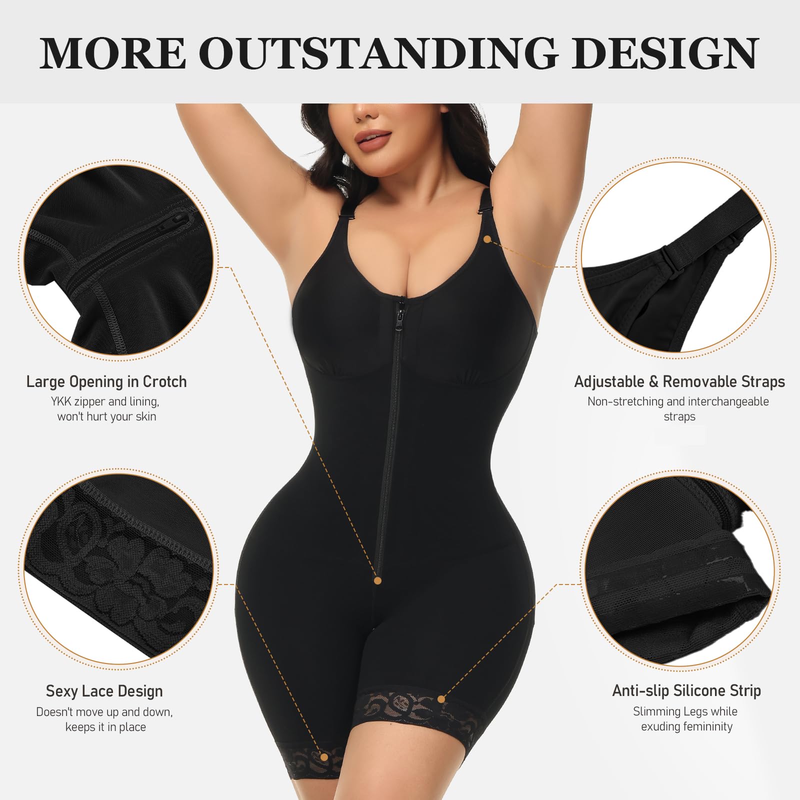 MYODRESS Colombian Shapewear - Tummy Control Faja, Post-Surgery Compression Garment & Butt Lifter Body Shaper for Women | Perfect for Waist Training, Postpartum Recovery & Everyday Slimming